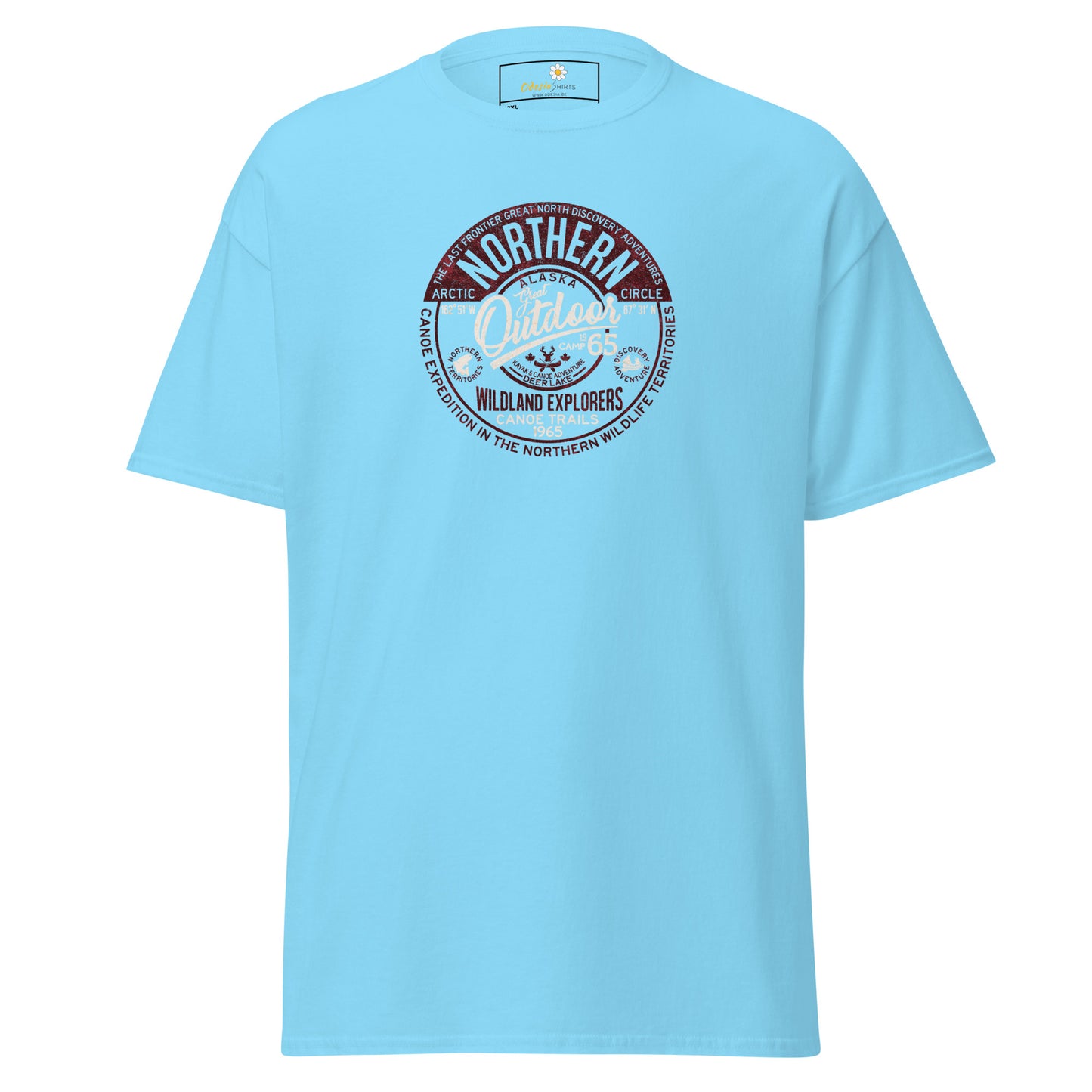 Unisex classic t-shirt - ADVENTURE NORTHERN OUTDOORS - BIG