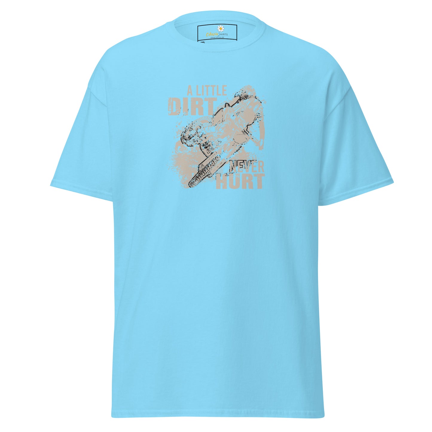 Unisex classic t-shirt - ADVENTURE DIRT NEVER HURT - BIG
