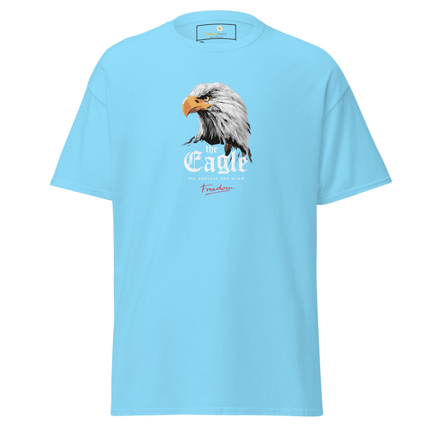 Klassiek heren t-shirt - WILDLIFE EAGLE WIND - GROOT