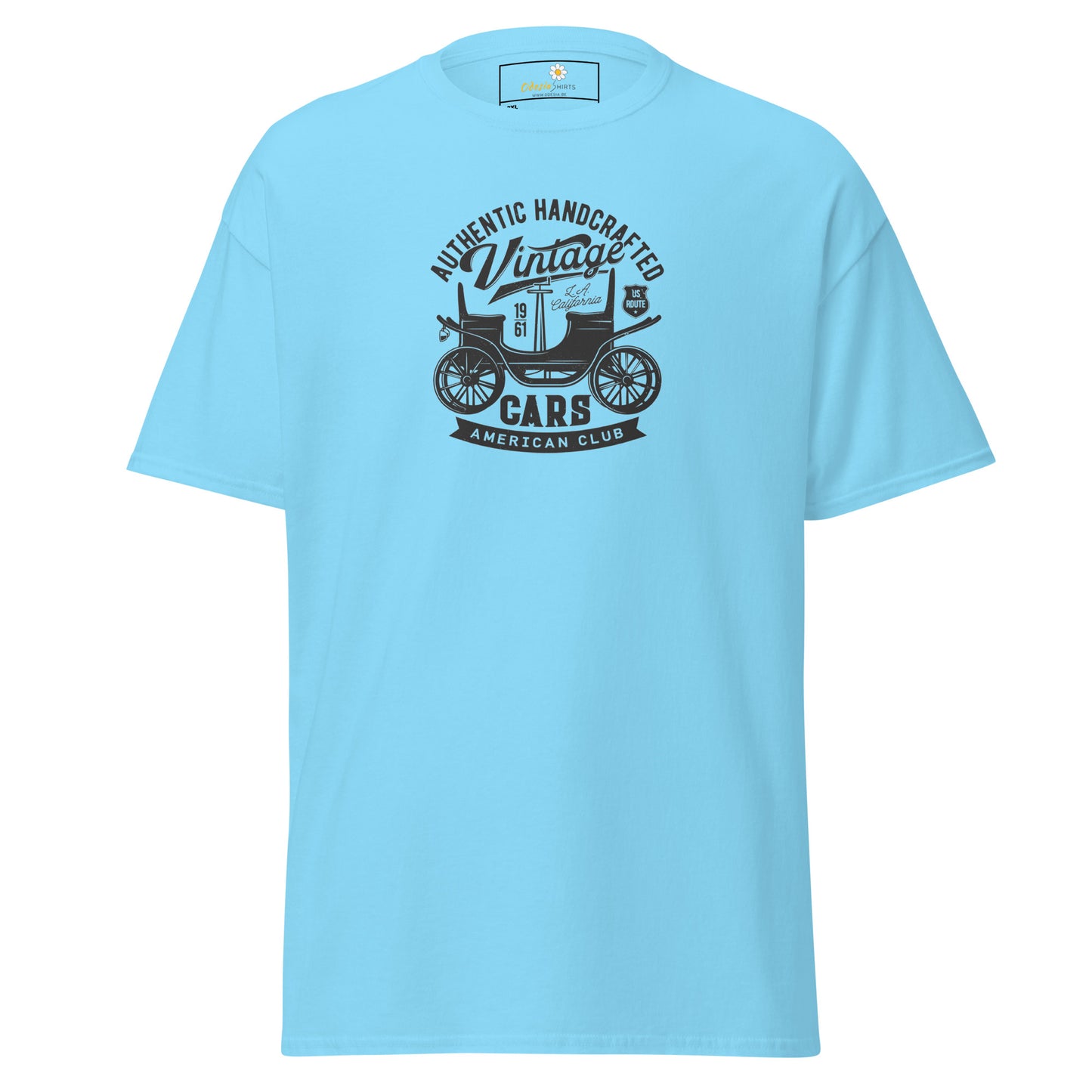 T-shirt classique homme - VINTAGE OLD CAR - GRAND