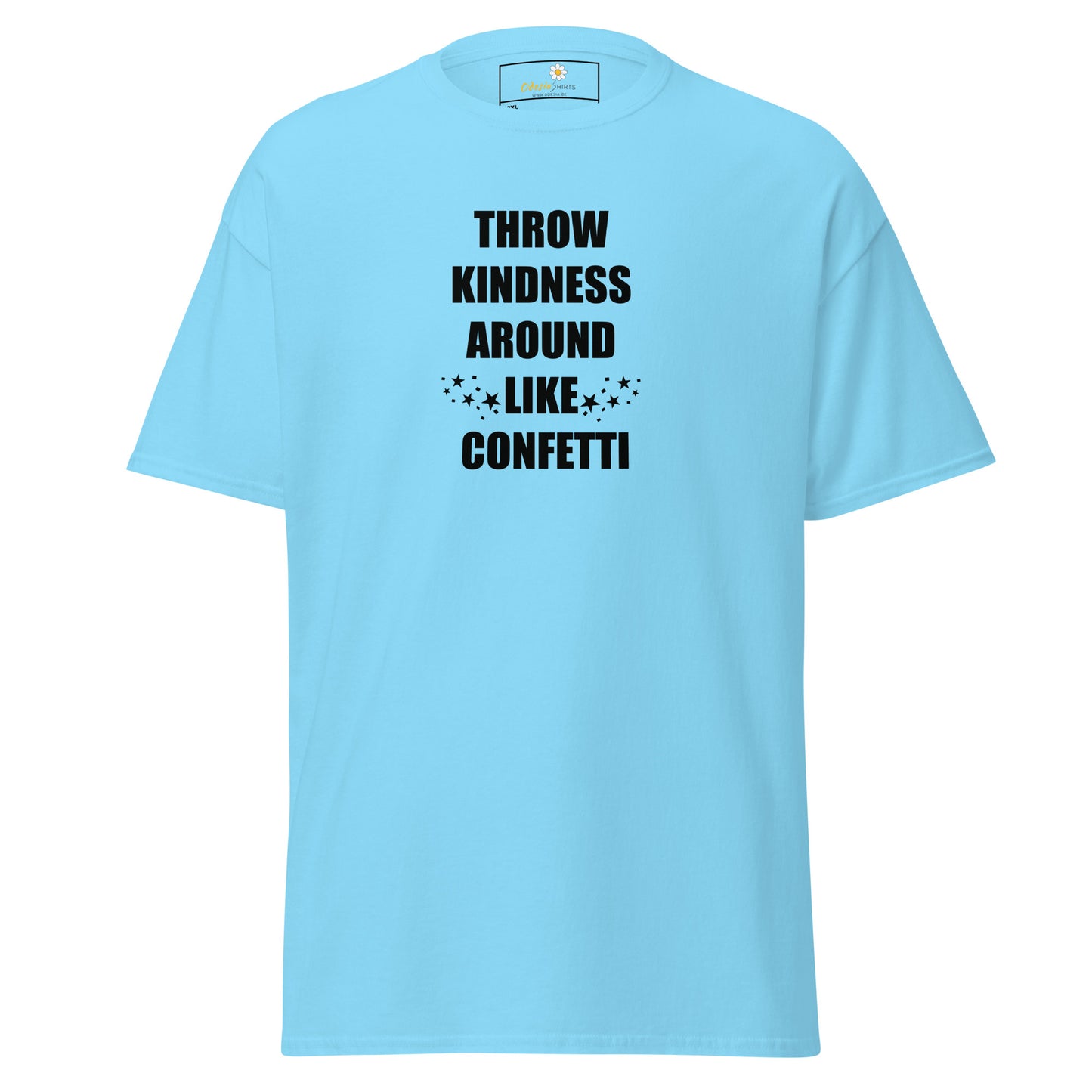 T-shirt classique pour homme - TEXT THROW KINDNESS AROUND - BIG