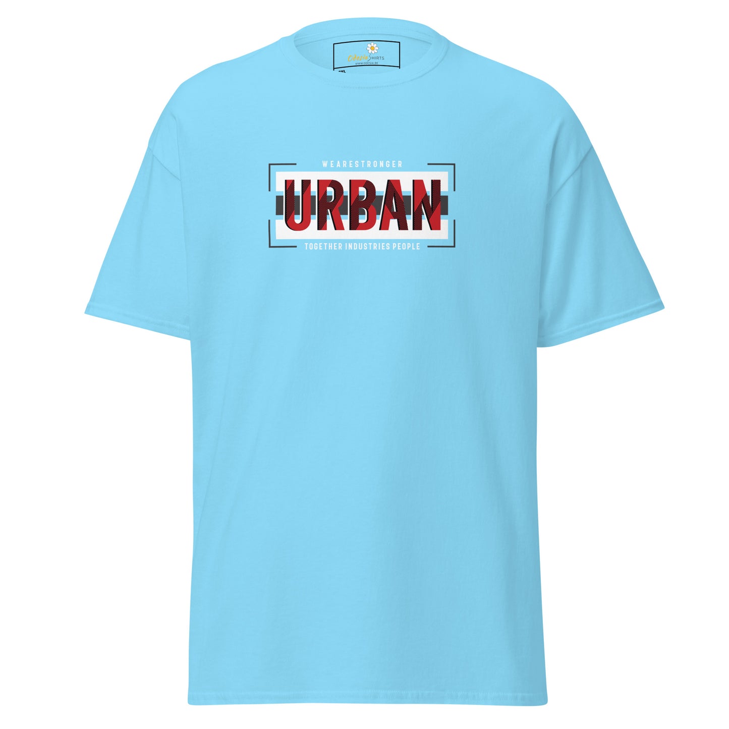 T-shirt classique pour homme - URBAN TEXT CLOTHES - GRAND