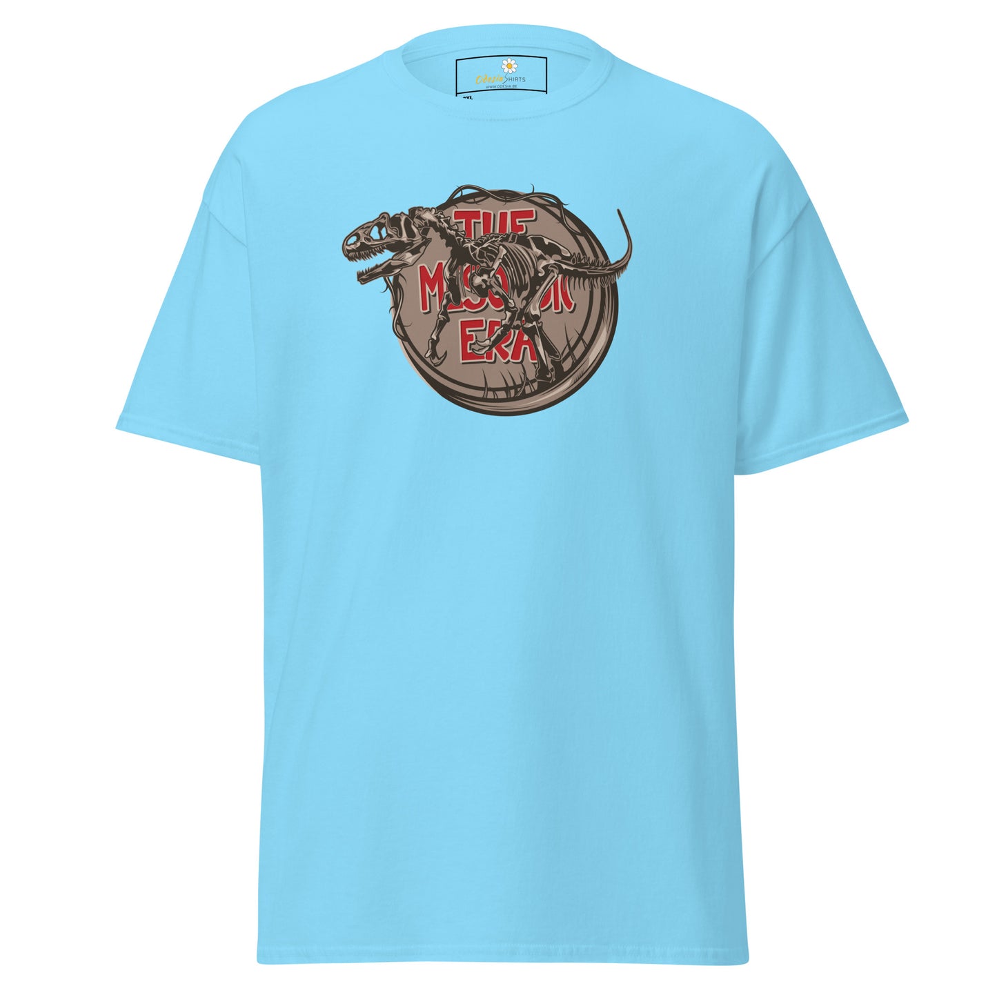 Heren klassiek t-shirt - WILDLIFE DINOSAURUS ERA - GROOT