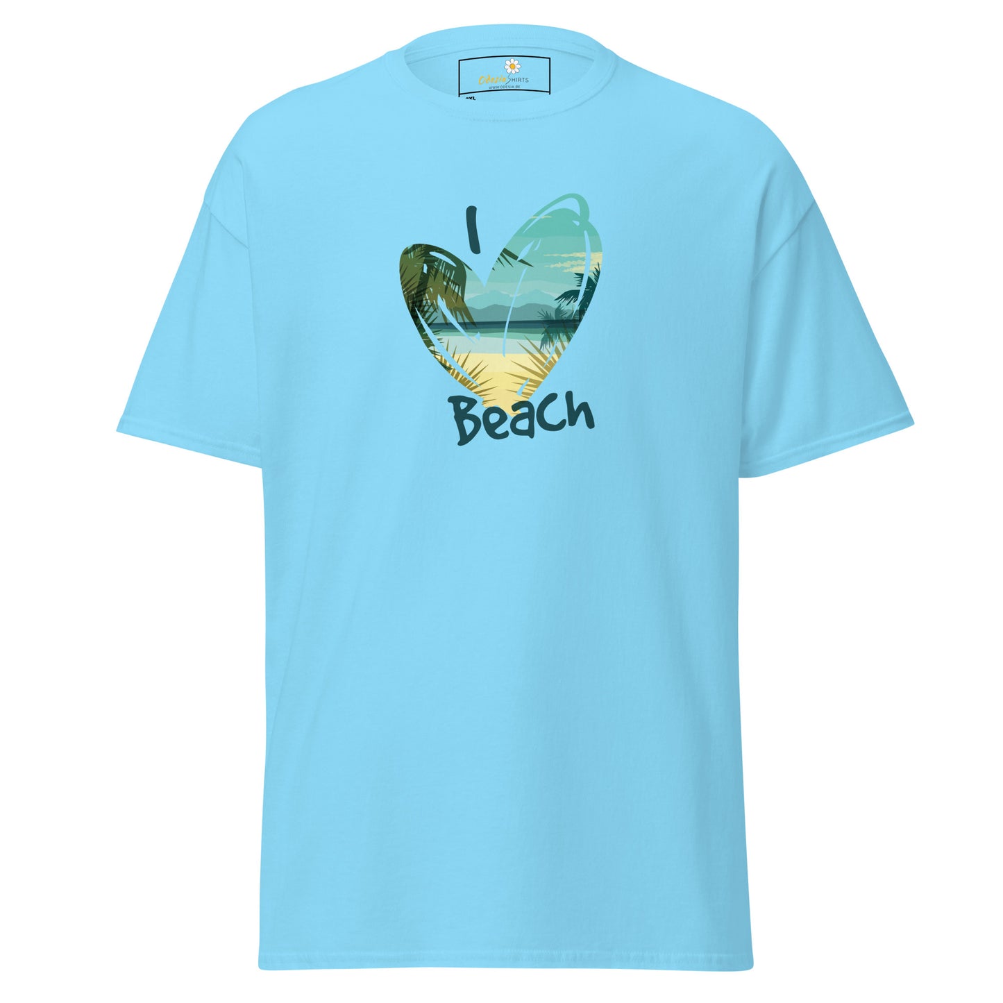 T-shirt classique pour homme - SUMMER SUNSET BEACH - GRAND