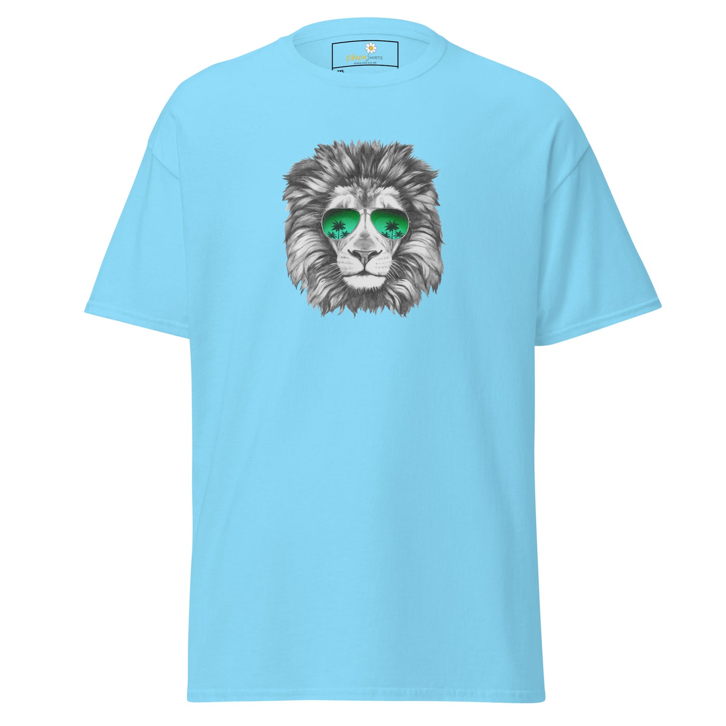 T-shirt classique homme - WILDLIFE FUN LION GLASSES - BIG