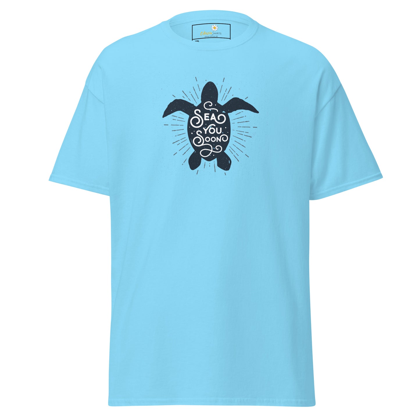 T-shirt classique pour homme - WILDLIFE TURTLE SEE YOU - BIG