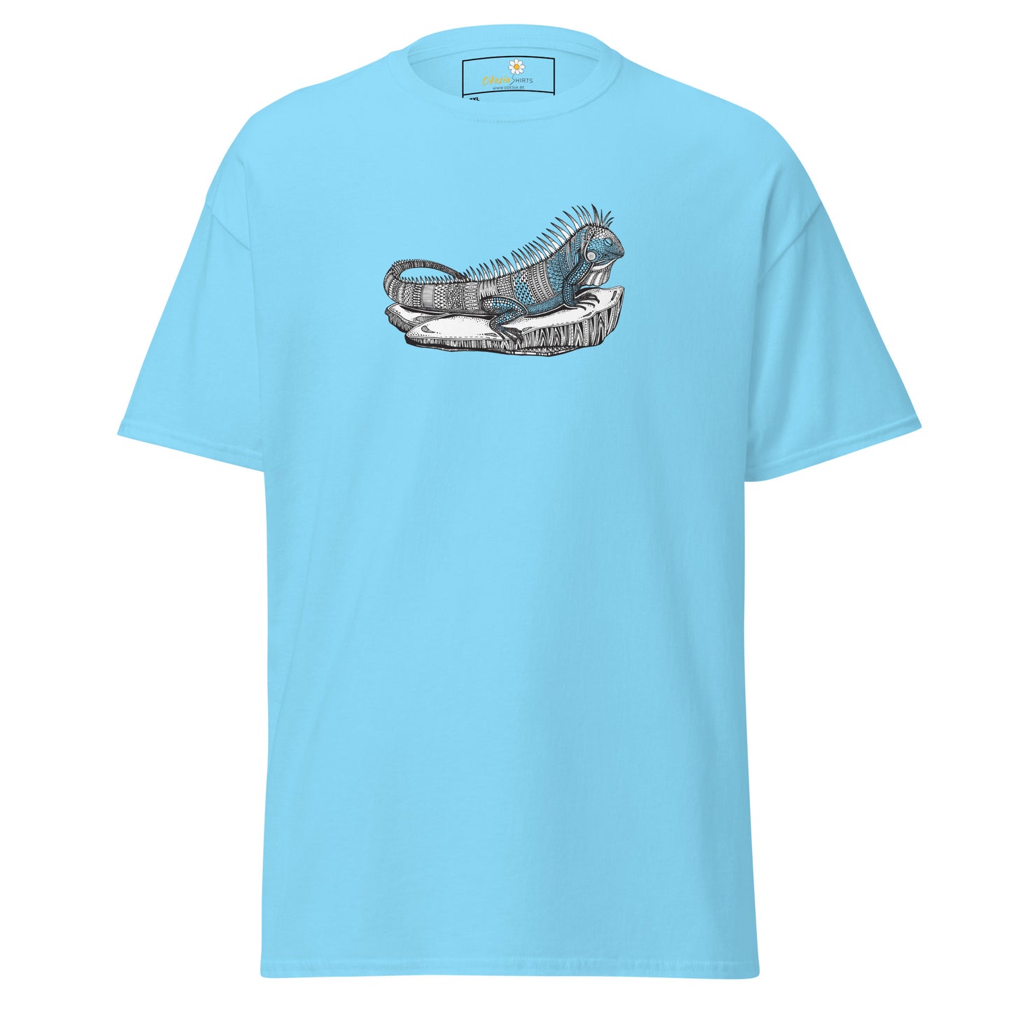 T-shirt classique homme - IGUANE SAUVAGE - GRAND
