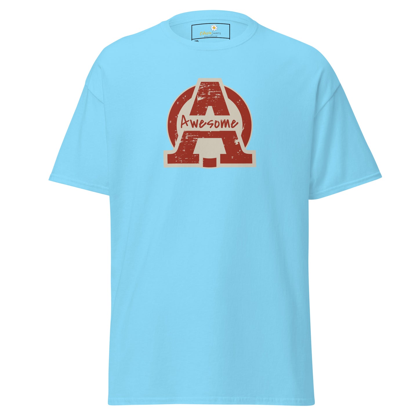 T-shirt classique pour homme - Texte génial - Grand