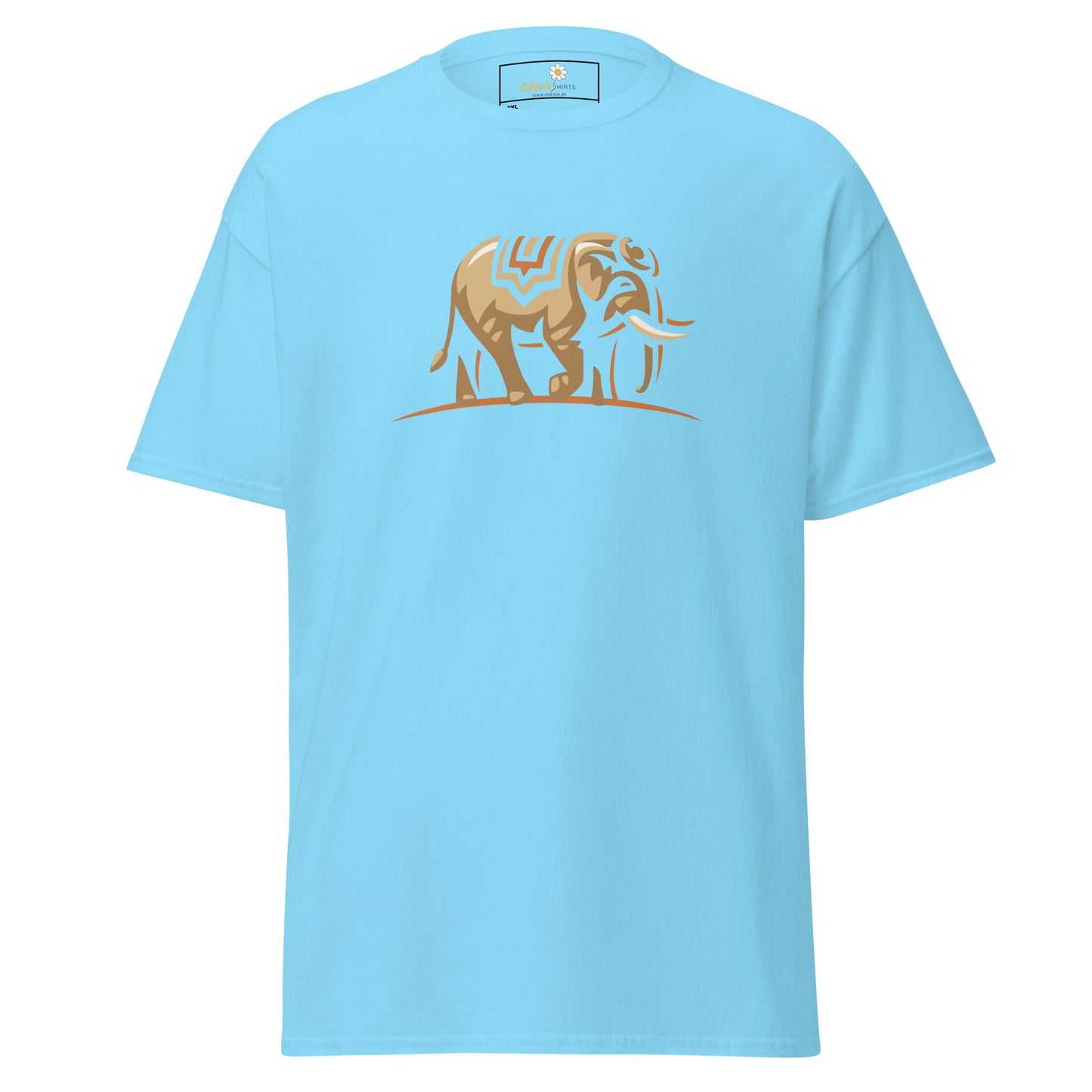T-shirt classique pour homme - ÉLÉPHANT INDIEN FAUNE - GRAND