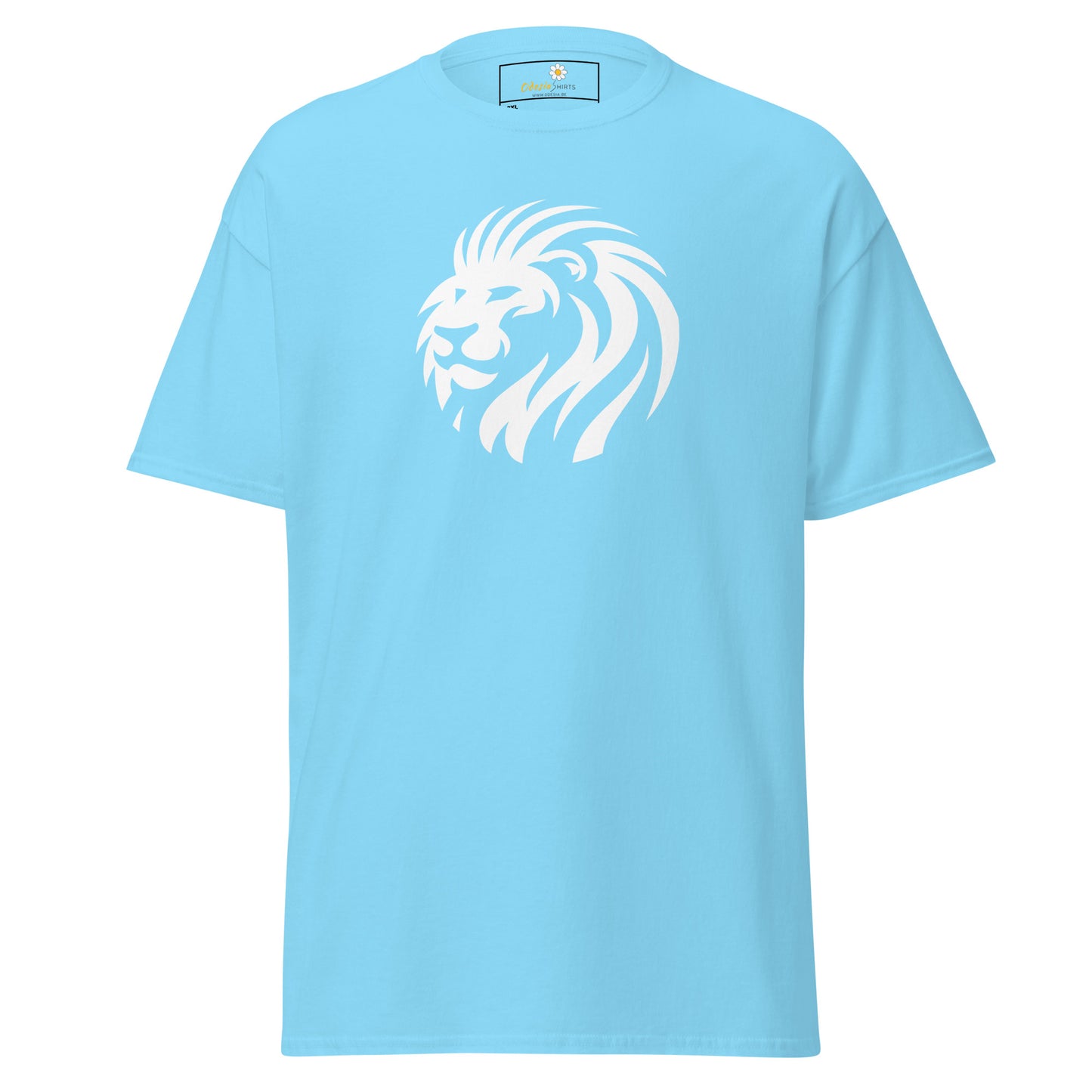 T-shirt classique pour homme - WILDLIFE LION HEAD HEAD CIRCLE - BIG