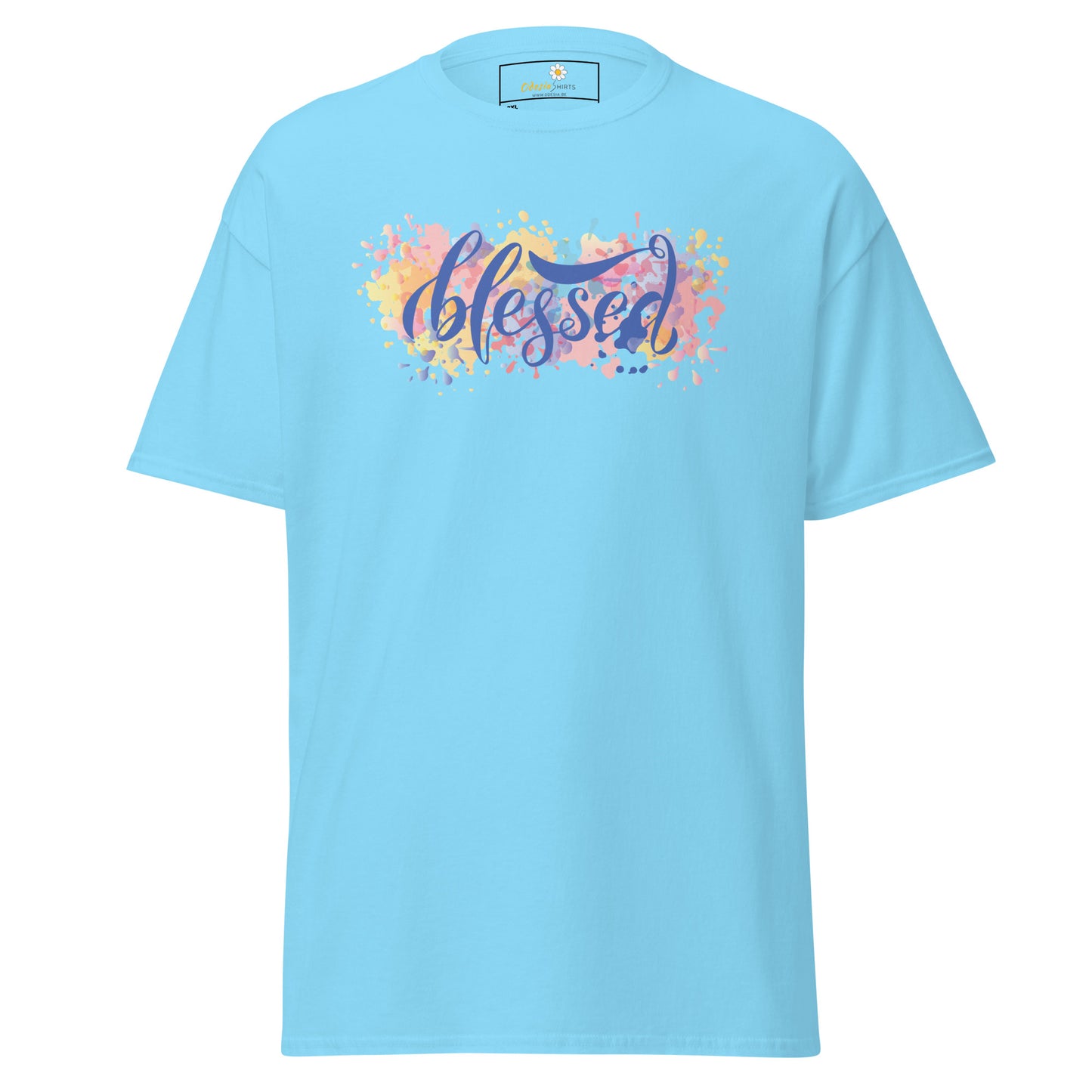T-shirts classiques pour hommes - Texte Spirituel béni - Grand