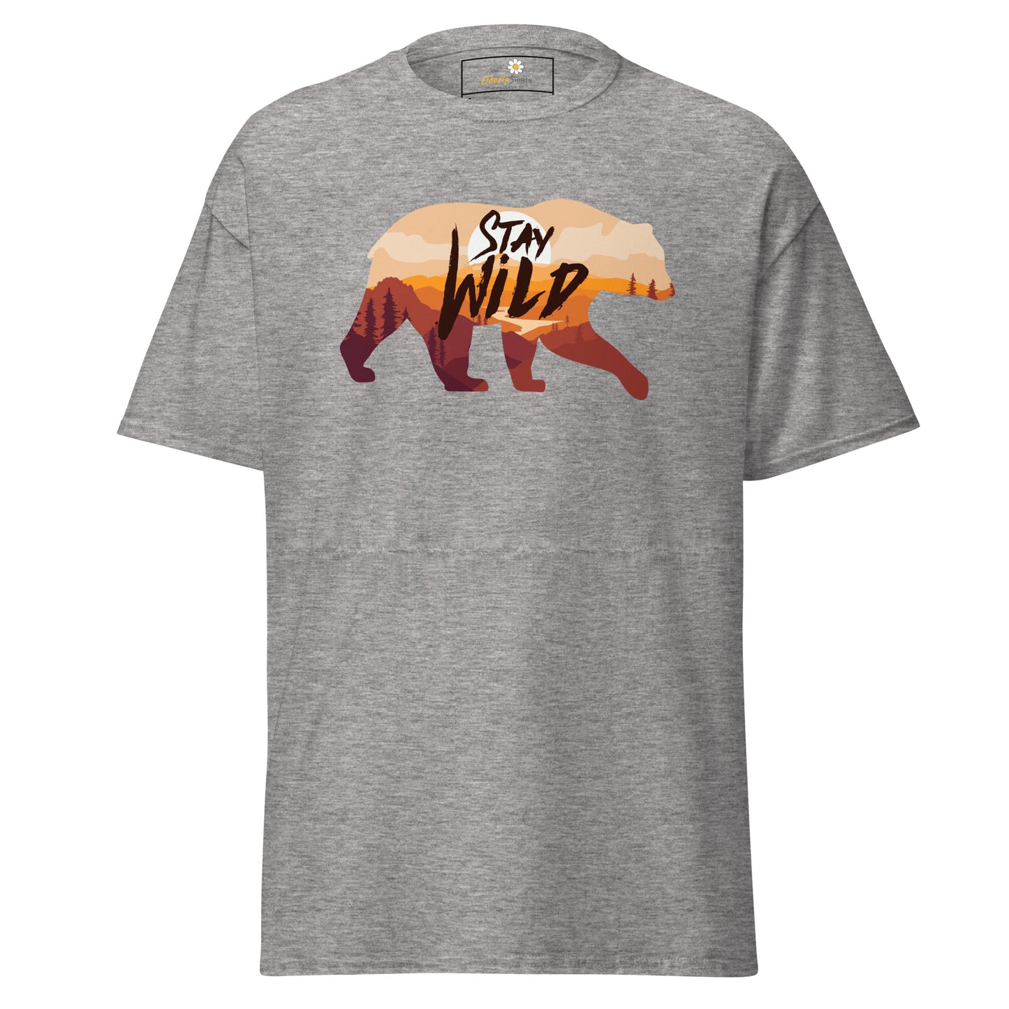 Unisex classic t-shirt - ADVENTURE WILD LIFE STAY WILD - REGULAR