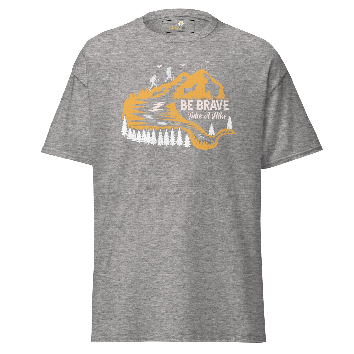 Unisex classic t-shirt - ADVENTURE BE BRAVE WANDER - REGULAR
