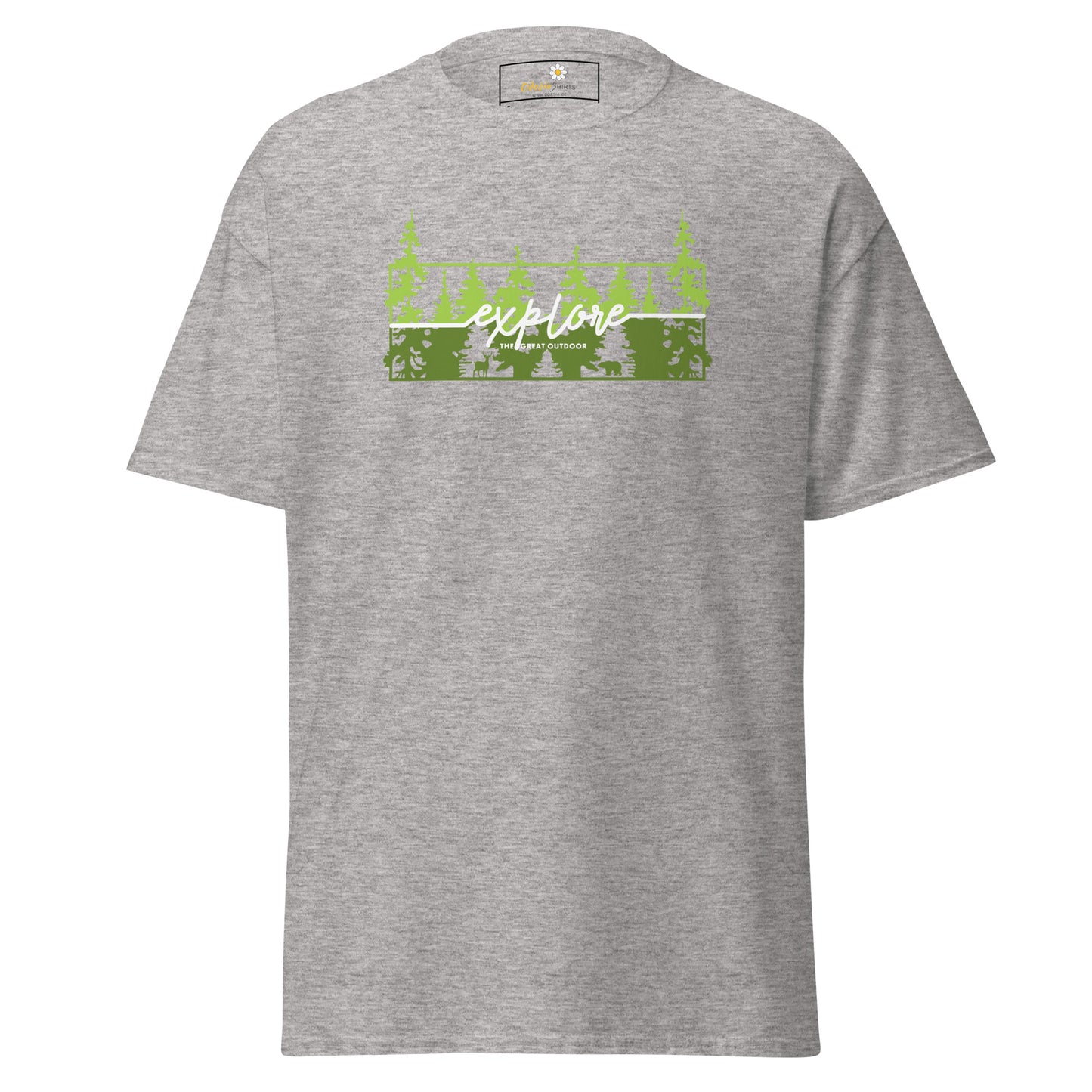 T-shirt classique unisexe - AVENTURE EXPLORE TREES - REGULAR