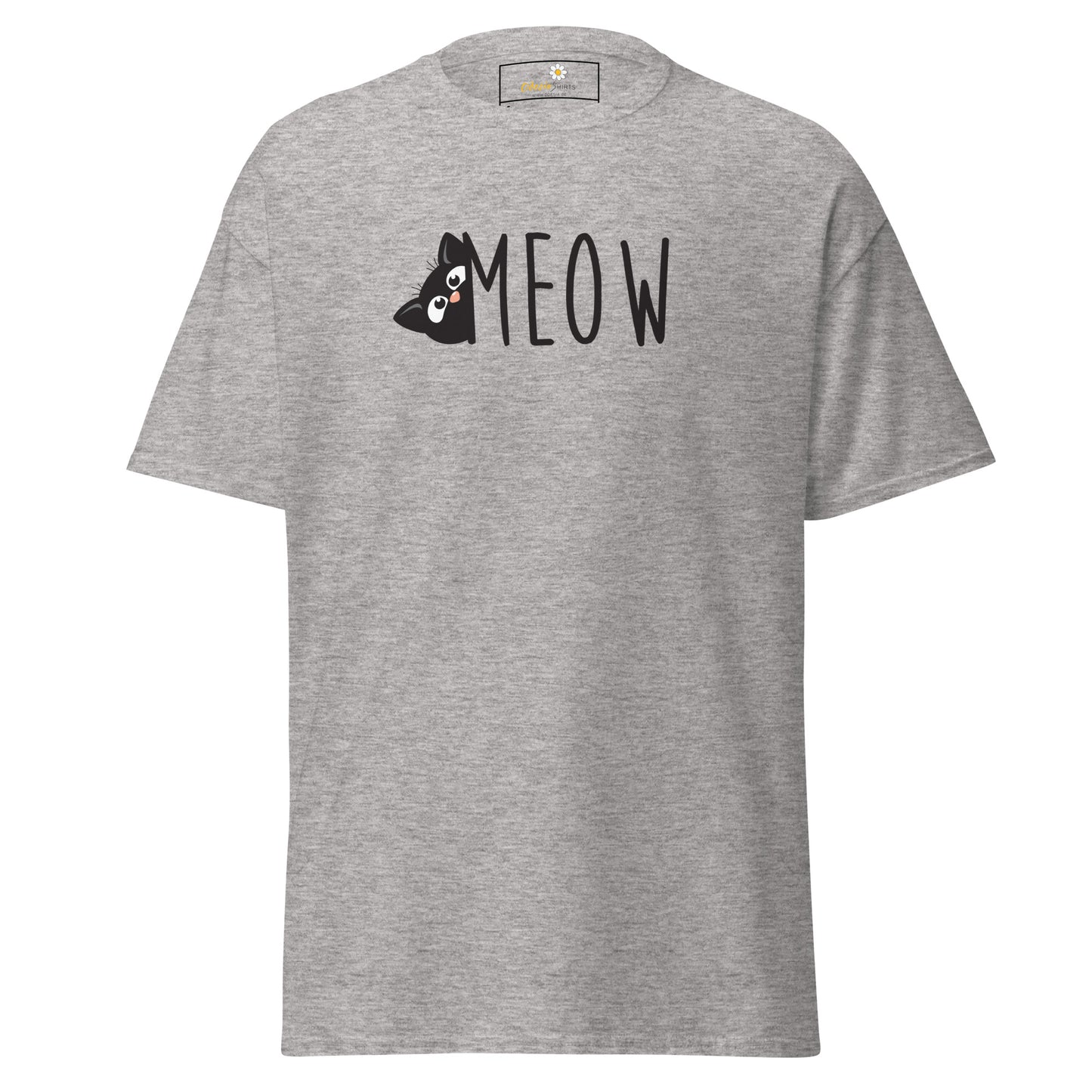 T-shirt classique unisexe - ANIMAUX CHAT MIAOU - RÉGULIER