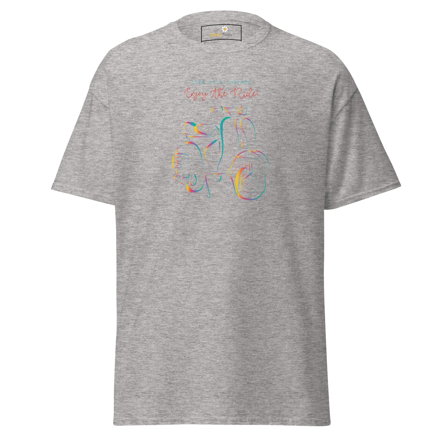Unisex classic t-shirt - VINTAGE ENJOY RIDE - REGULAR