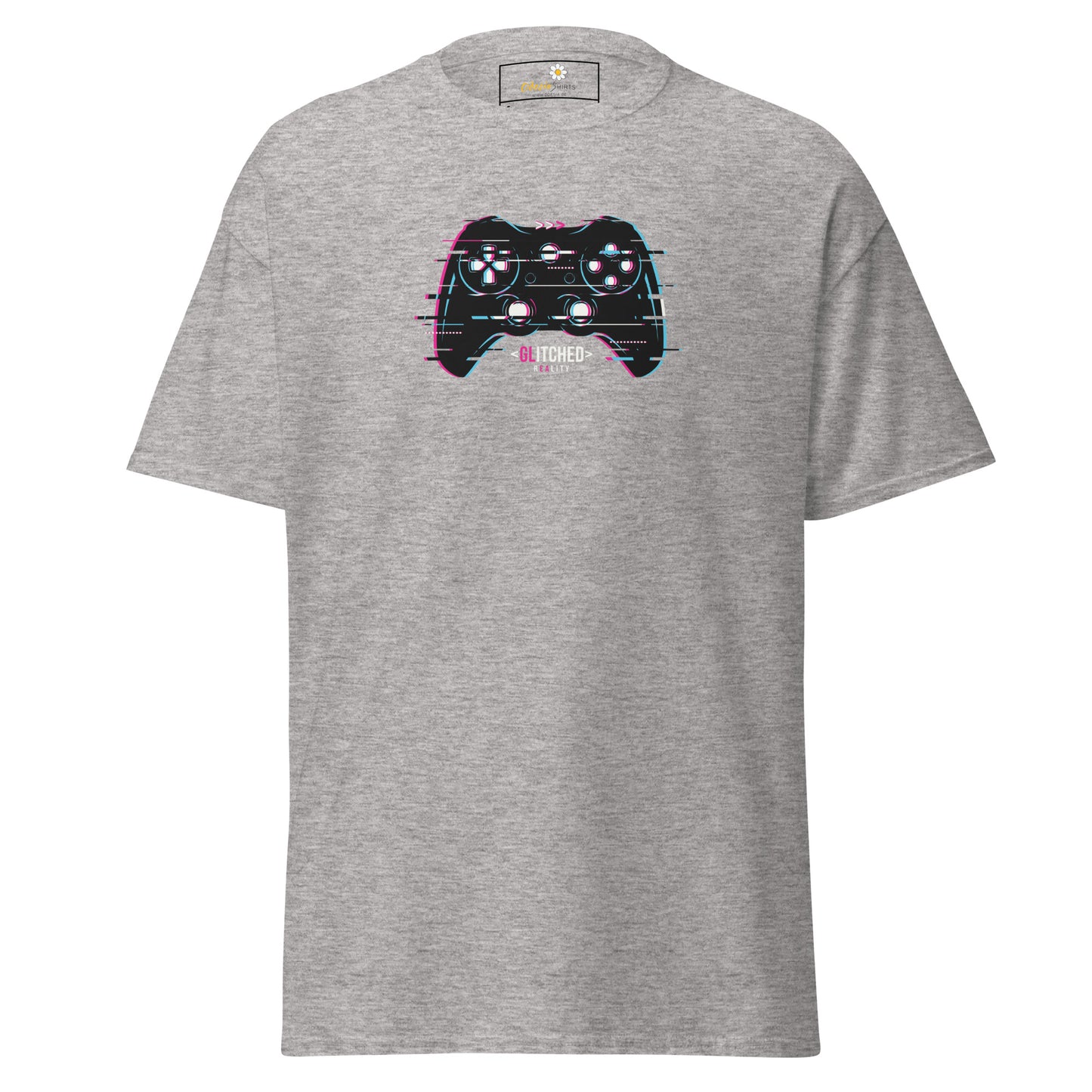 Unisex classic t-shirt - GAMERS GLITCHED CONTROLLER - REGULAR
