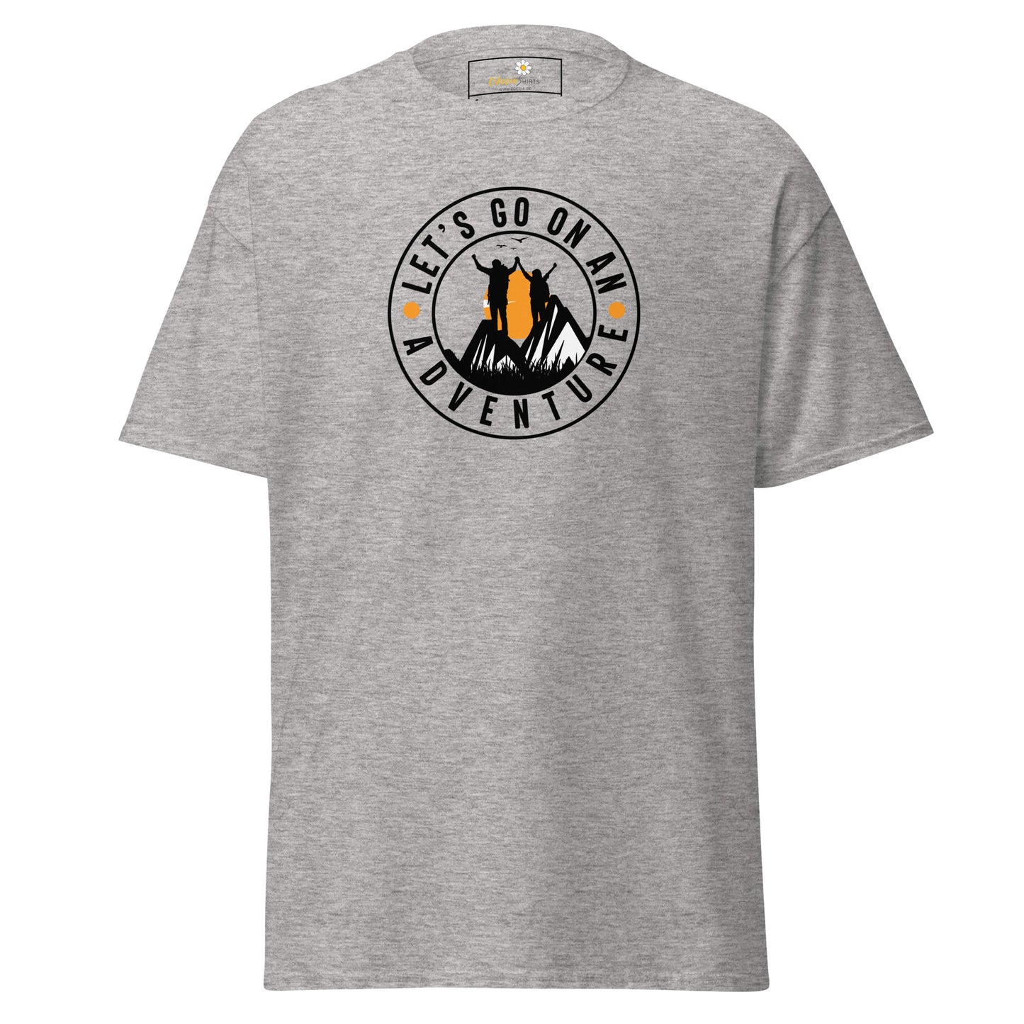 Unisex classic t-shirt - ADVENTURE GO ON - REGULAR