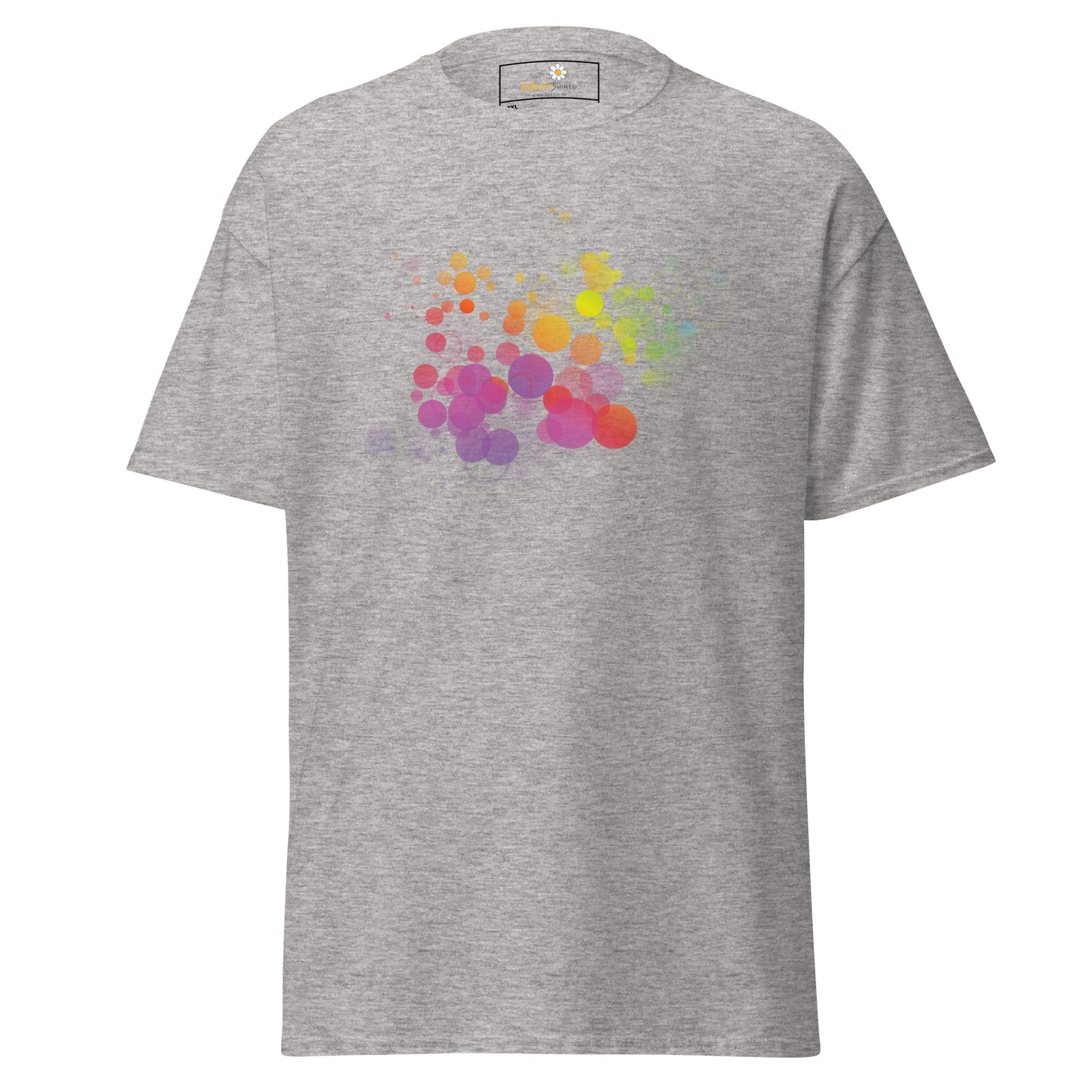 T-shirt classique unisexe - BULLES ABSTRAITES - GRANDES