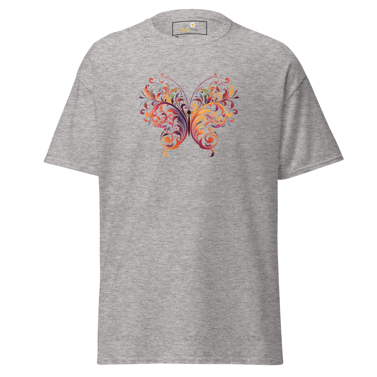 T-shirt classique unisexe - ANIMAUX PAPILLON - GRAND
