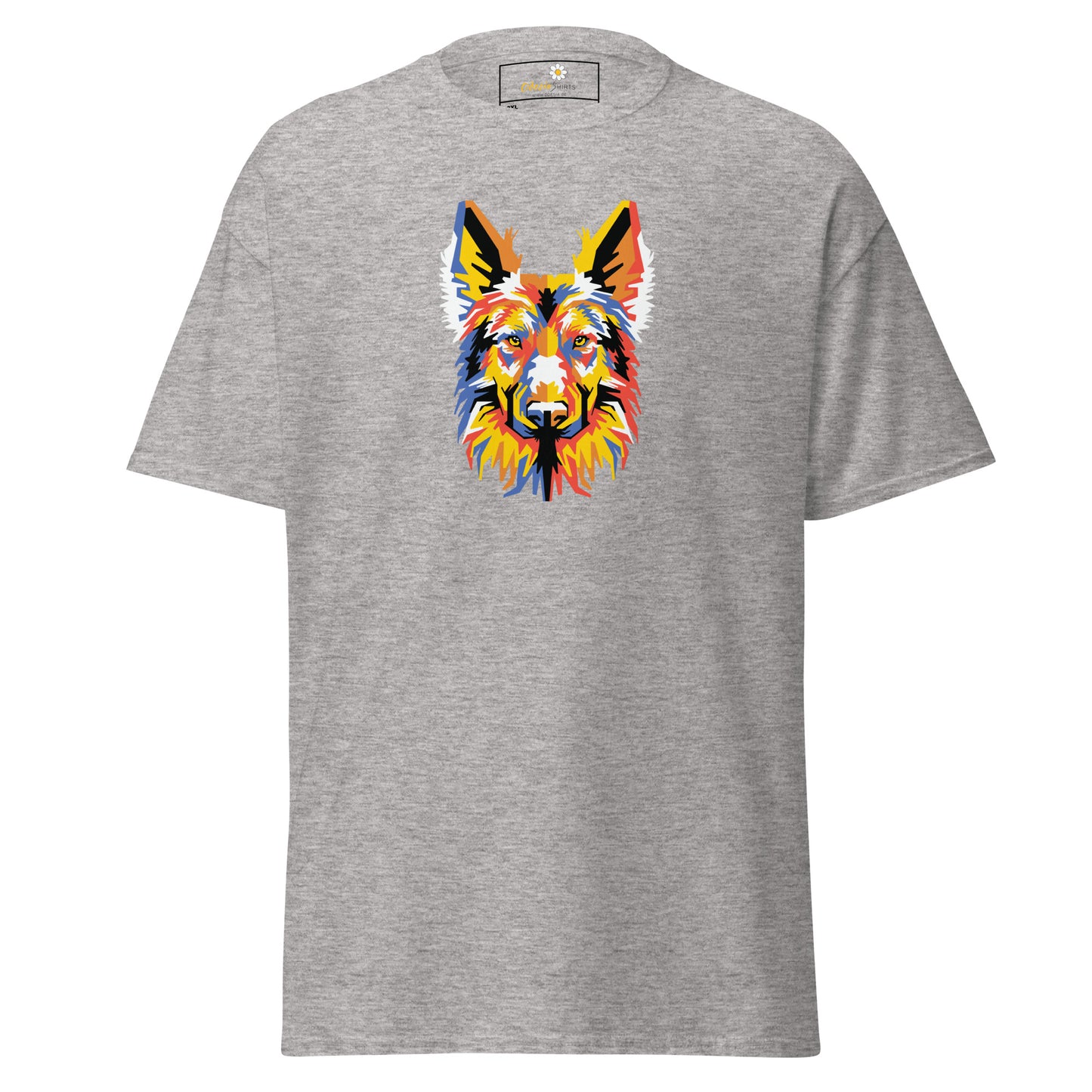 T-shirt classique unisexe - ANIMAUX DG HEAD - GRAND