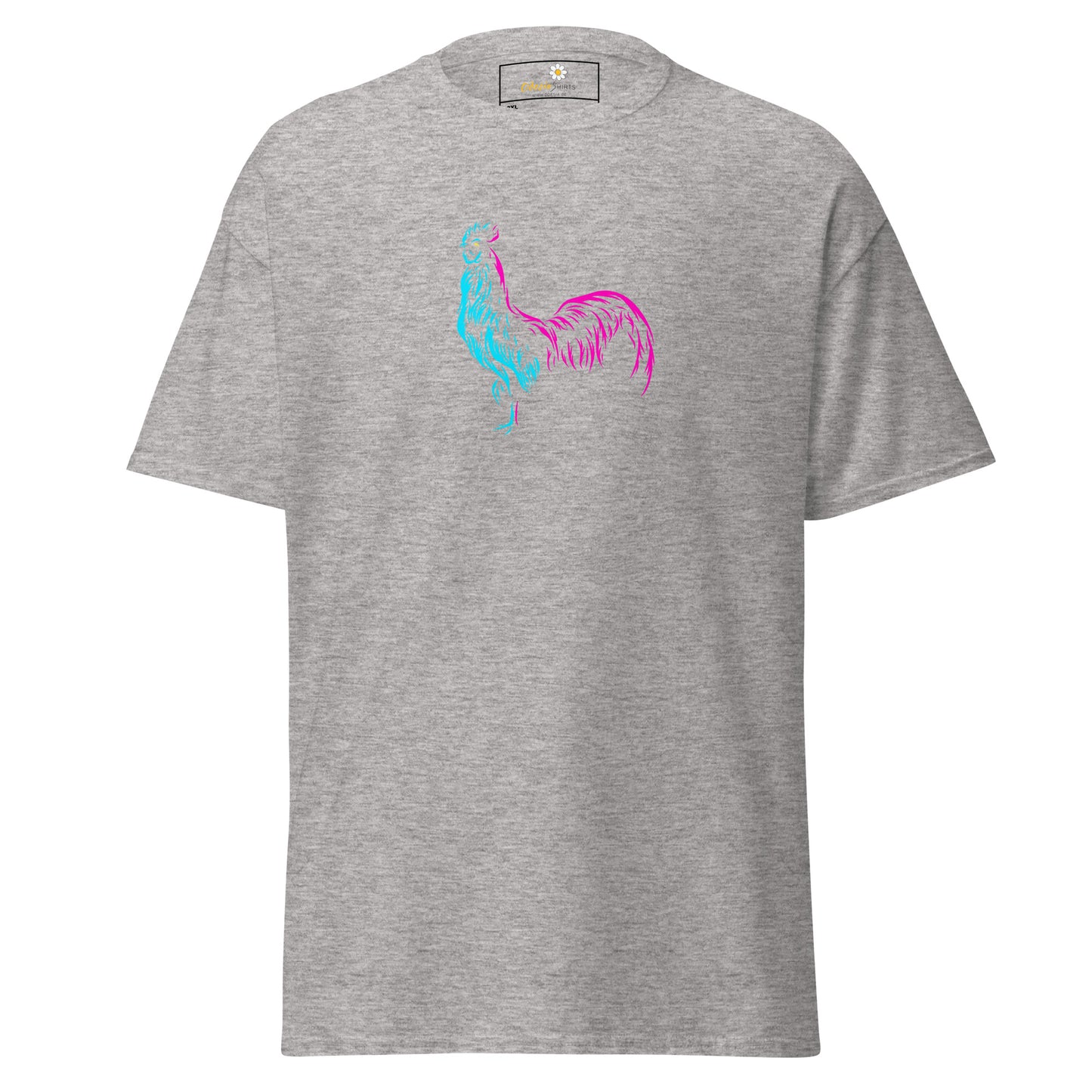 T-shirt classique unisexe - ANIMAUX COQ - GRAND