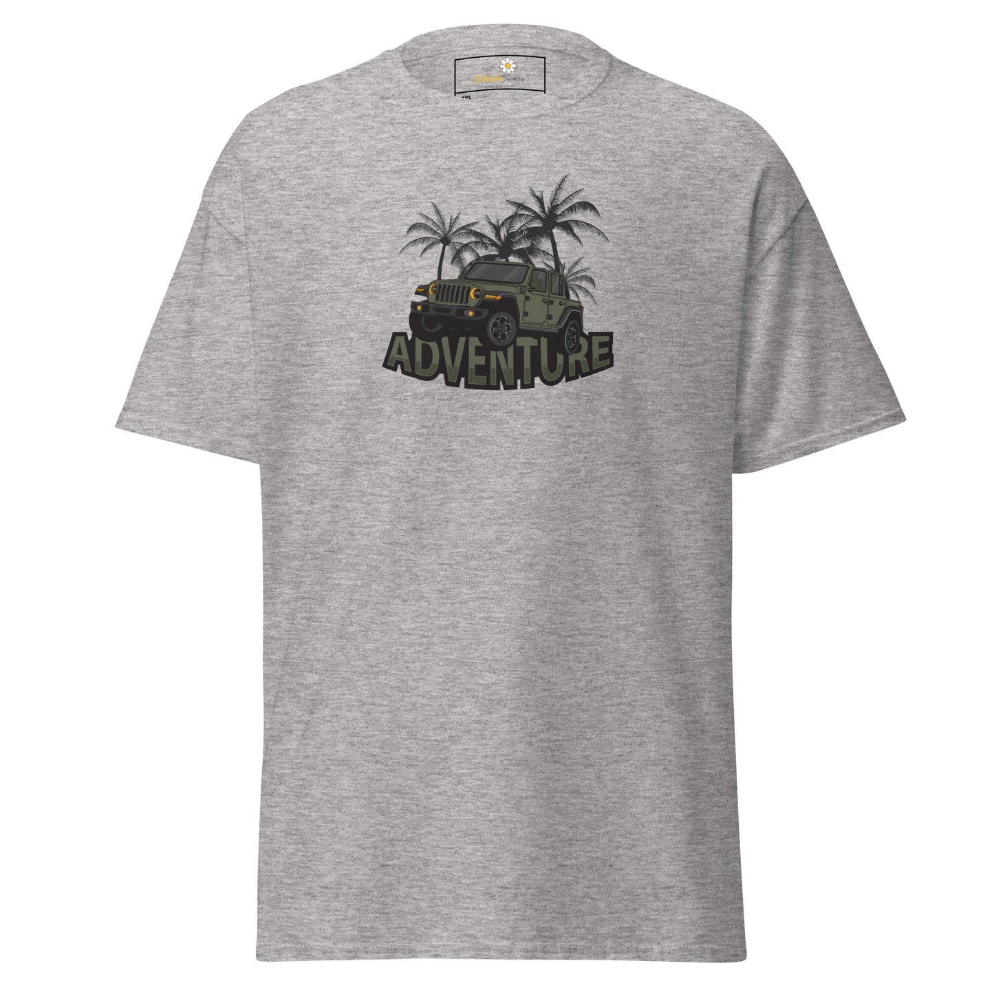 Unisex classic t-shirt - ADVENTURE OFF-ROAD 4x4 - BIG