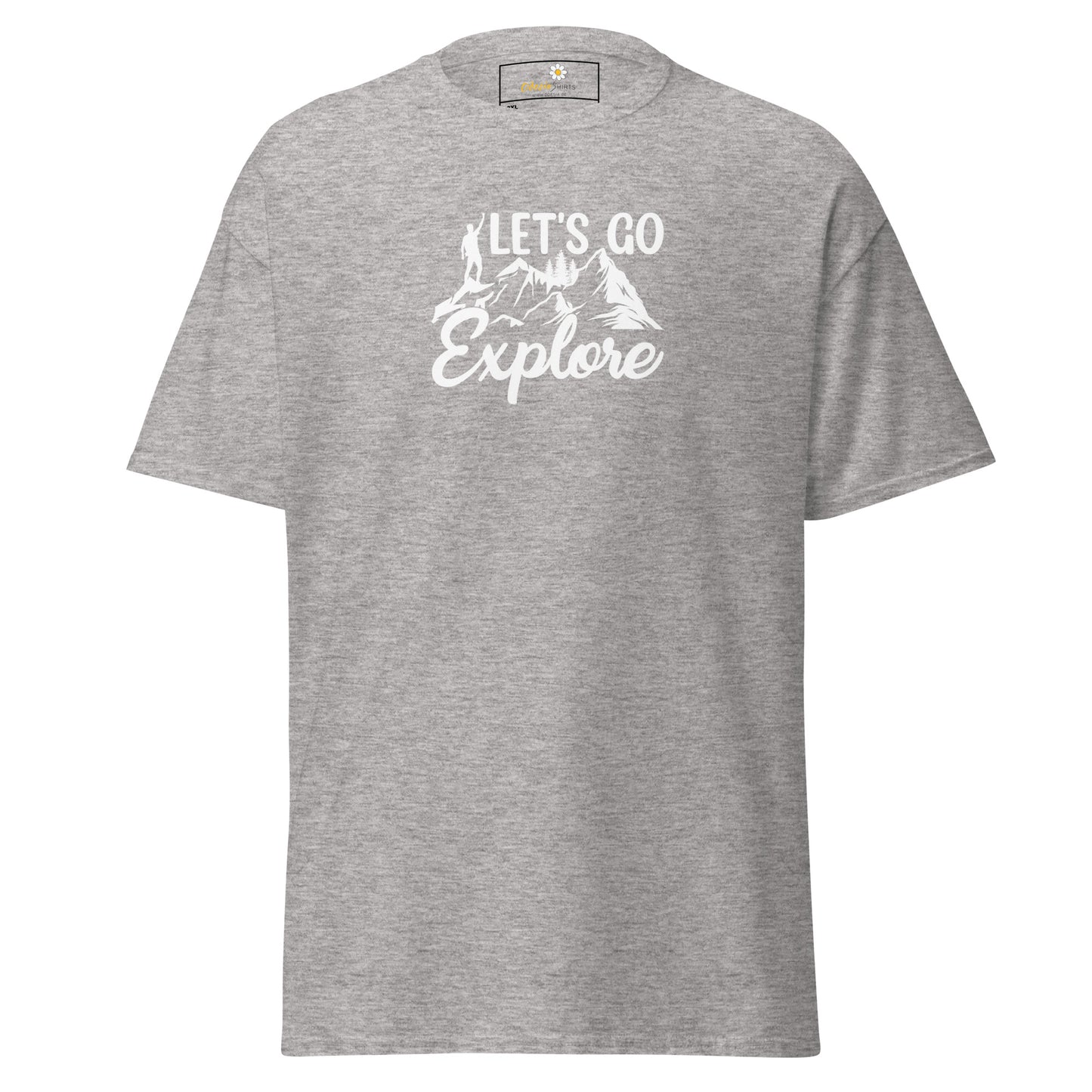 T-shirt classique unisexe - ADVENTURE LETS GO EXPLORE - GRAND