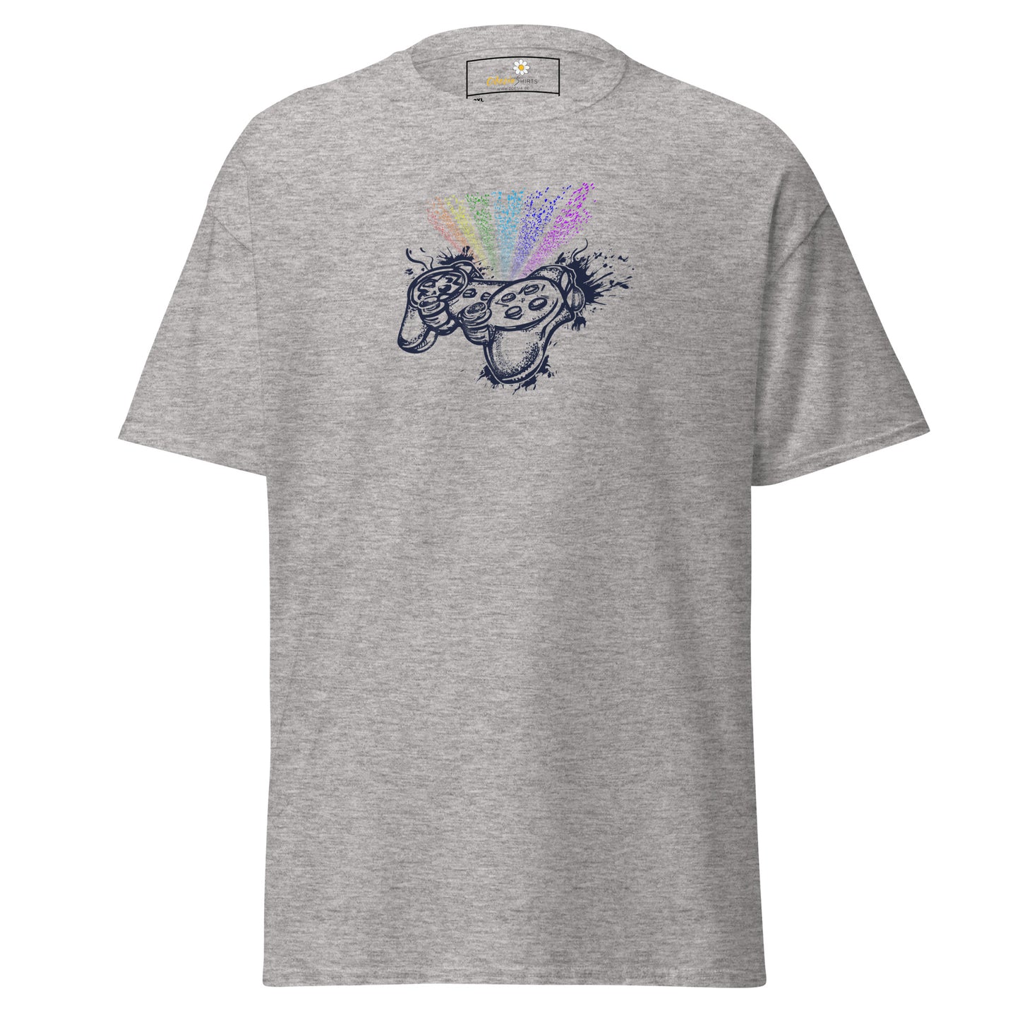Unisex classic t-shirt - GAMERS COLORFUL CONTROLLER - BIG