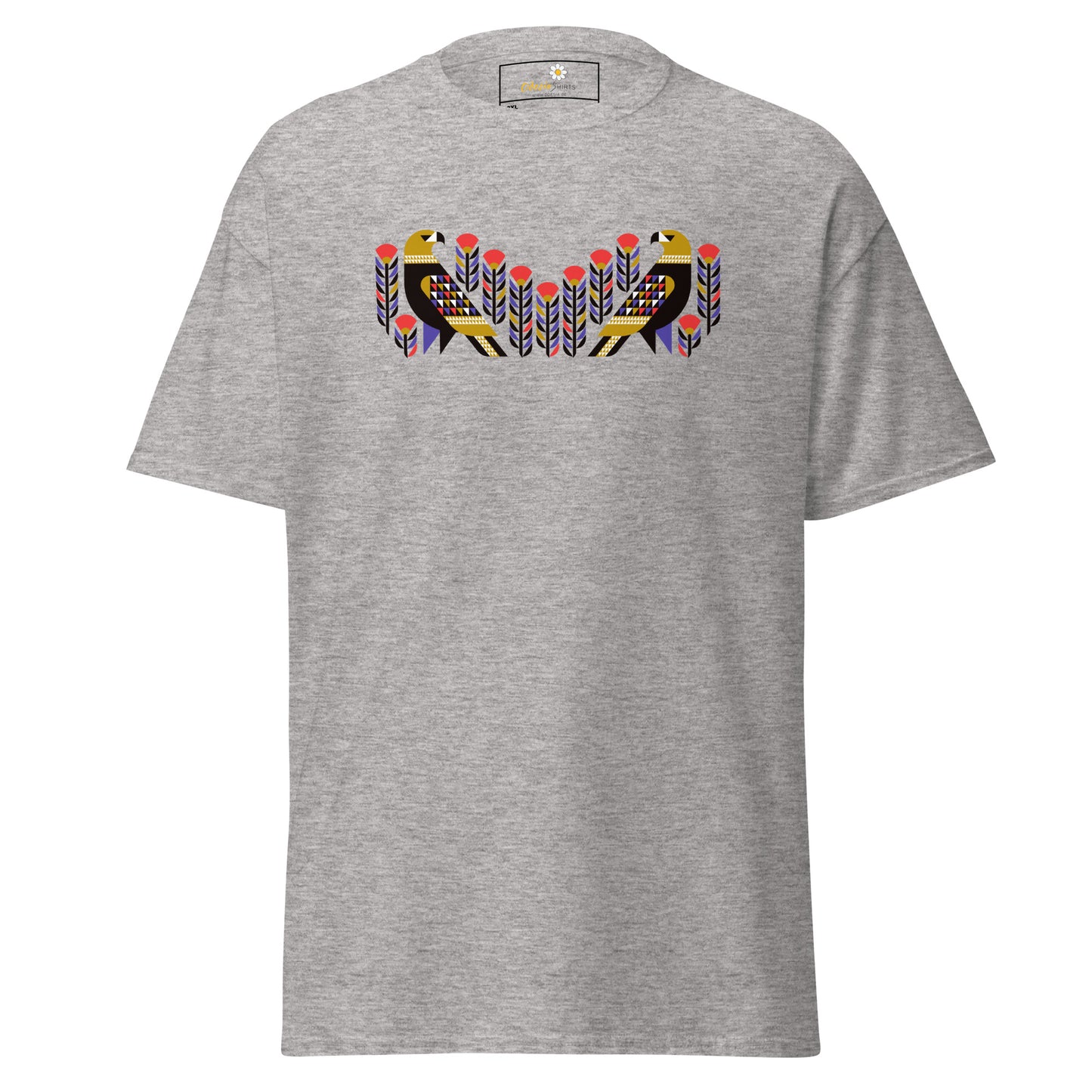 Heren klassiek t-shirt - WILDLIFE PERU BIRDS - GROOT