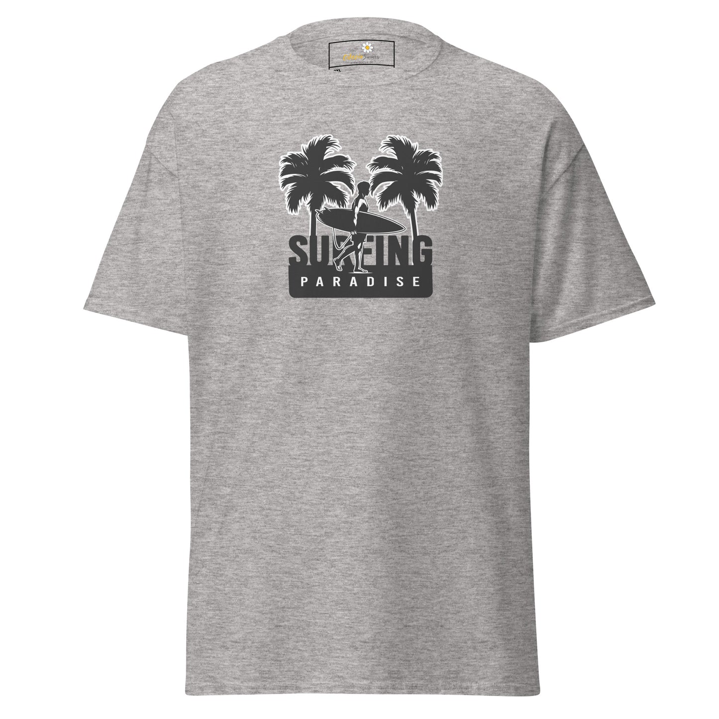 T-shirt classique pour homme - SUMMER SURFING TREES - BIG