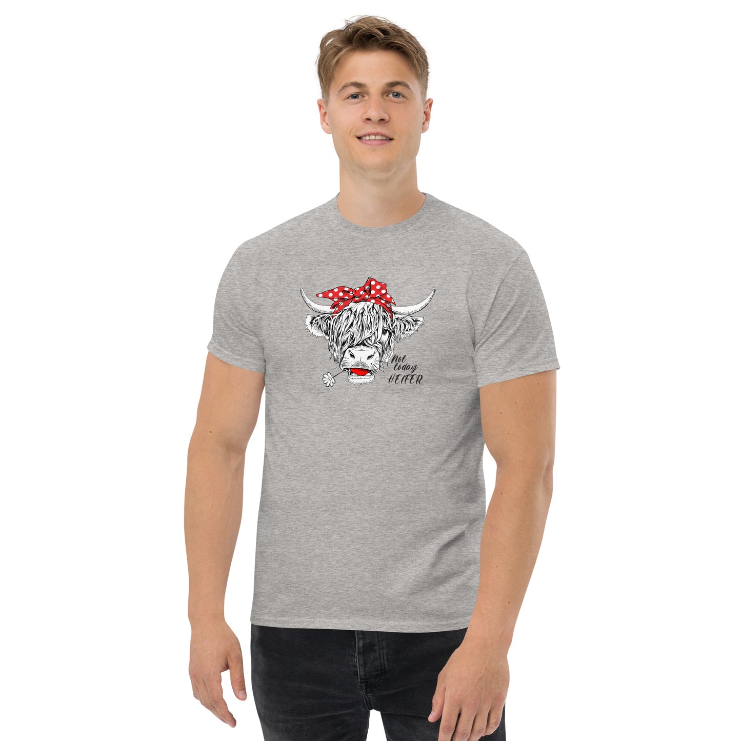 T-shirt classique unisexe - ANIMALS NOT TODAY - GRAND