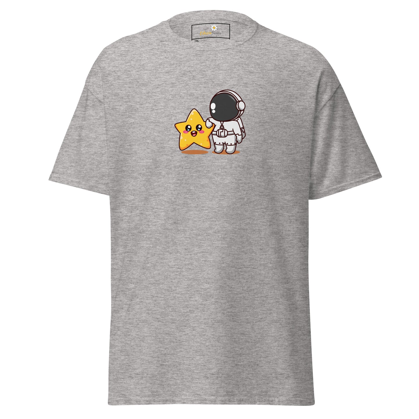 Unisex classic t-shirt - ASTRONAUT MINI STAR - BIG