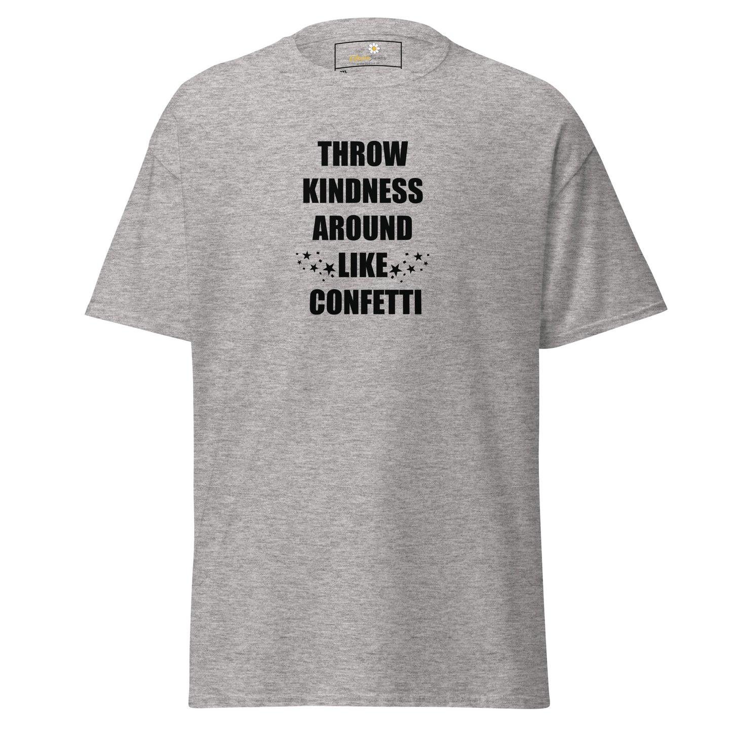 T-shirt classique pour homme - TEXT THROW KINDNESS AROUND - BIG