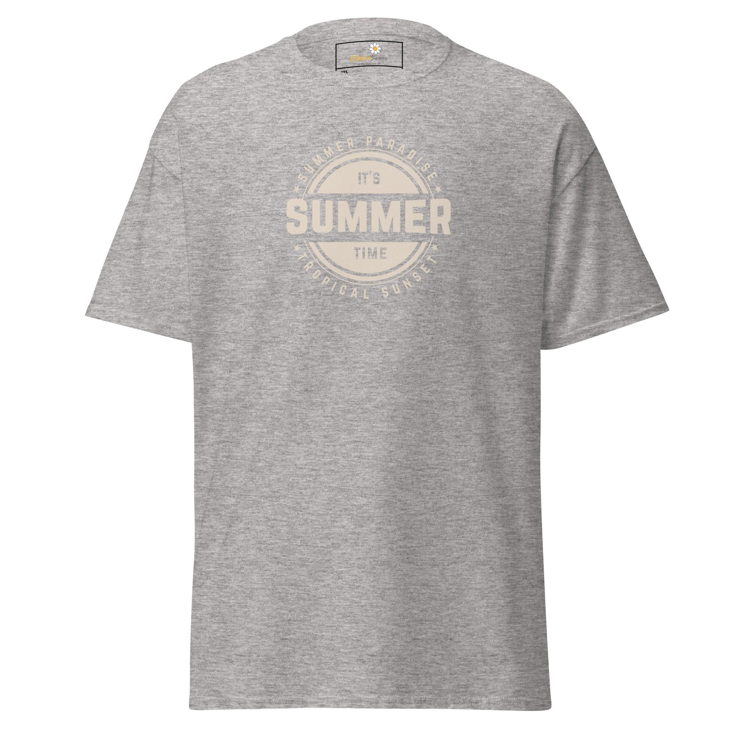 T-shirt classique homme - SUMMER TROPICAL - BIG