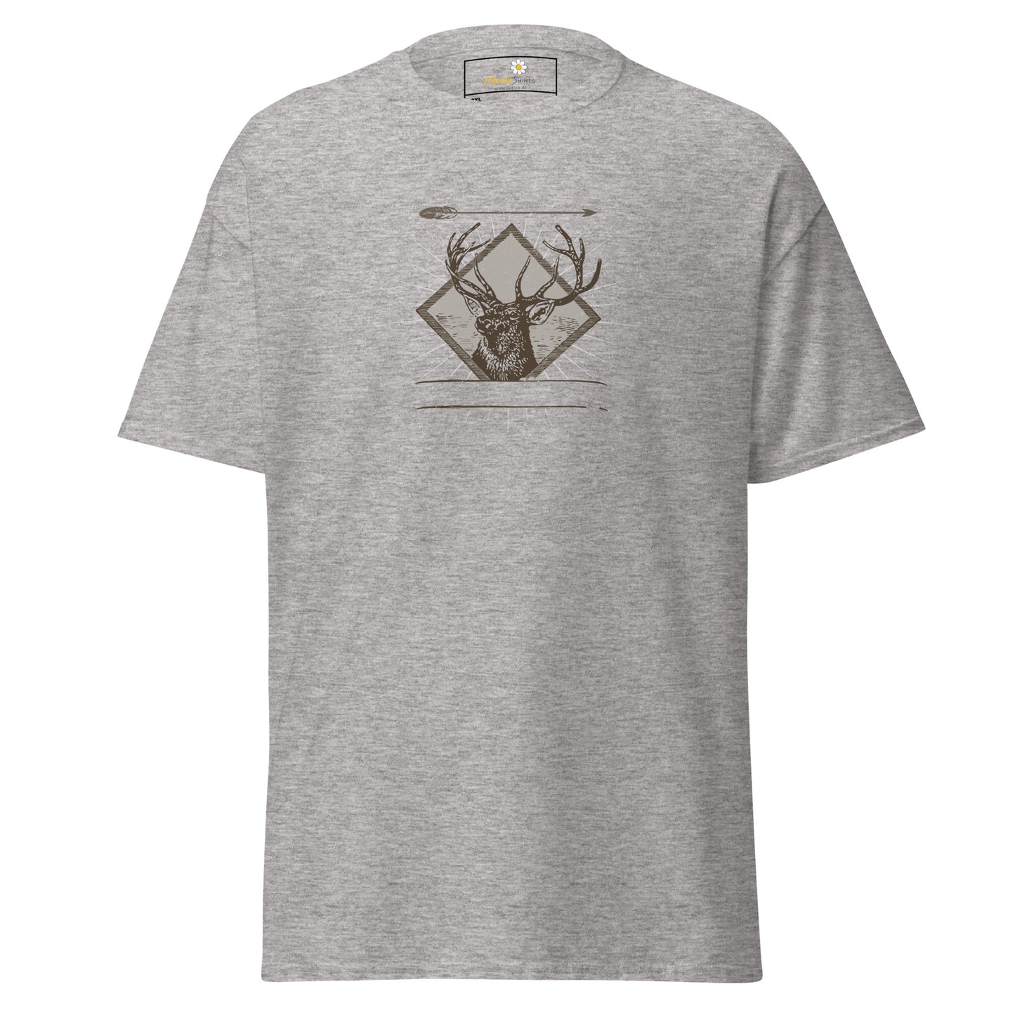 T-shirt classique unisexe - ANIMAUX CERF FLÈCHE - GRAND