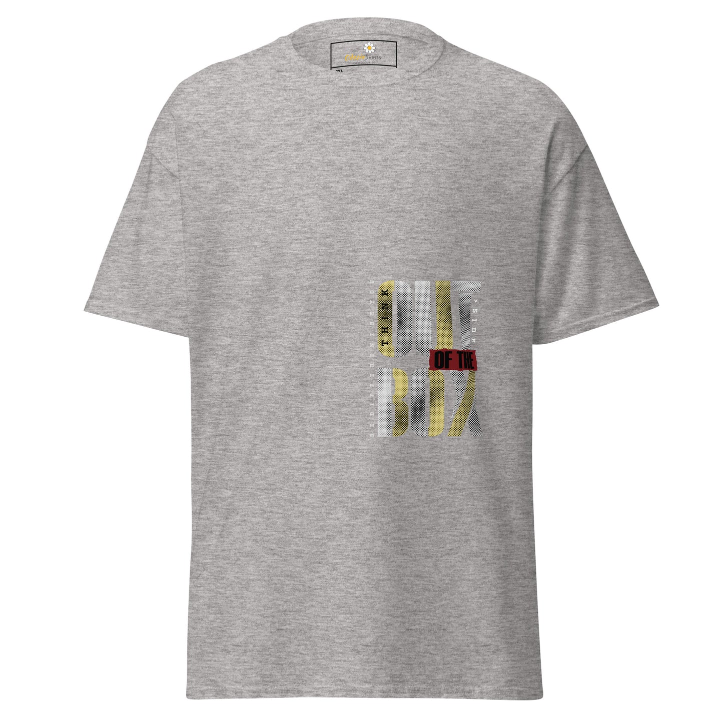 T-shirt classique pour homme - TEXT OUT OF THE BOX - GRAND
