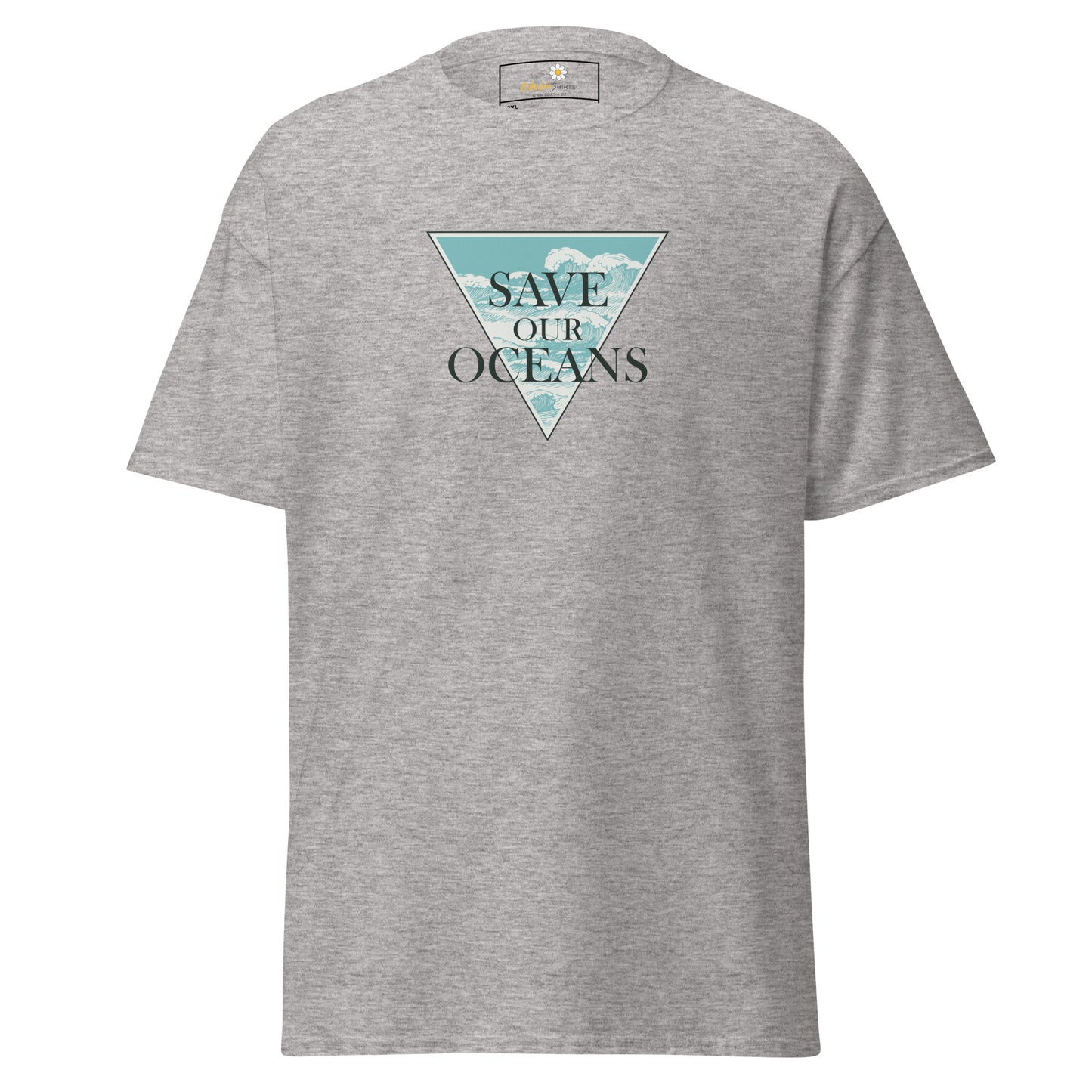 Unisex classic t-shirt - ECOLOGY SAVE OUR OCEANS - BIG