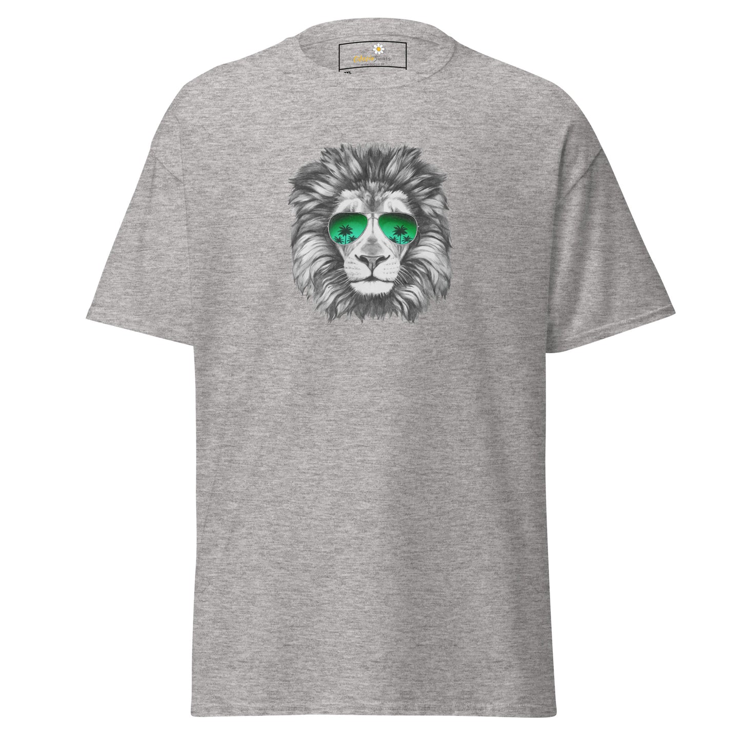T-shirt classique homme - WILDLIFE FUN LION GLASSES - BIG