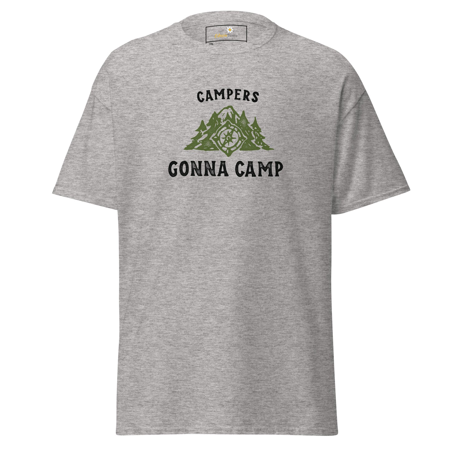 Unisex classic t-shirt - ADVENTURE CAMPERS GONNA CAMP - BIG