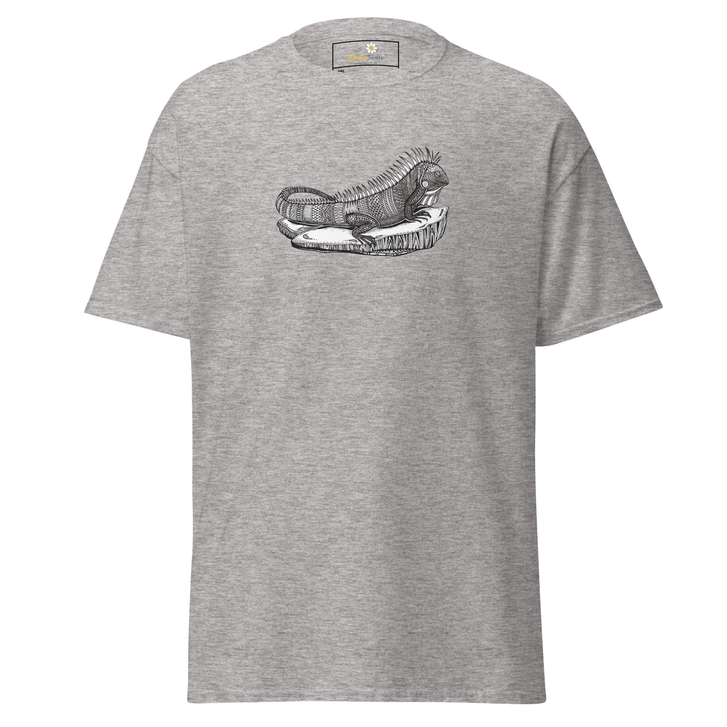 T-shirt classique homme - IGUANE SAUVAGE - GRAND