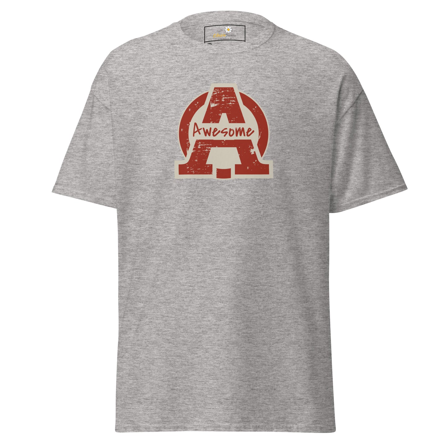 T-shirt classique pour homme - Texte génial - Grand