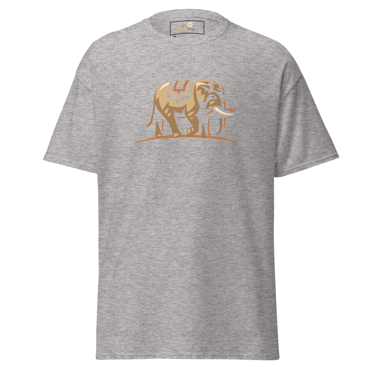 T-shirt classique pour homme - ÉLÉPHANT INDIEN FAUNE - GRAND