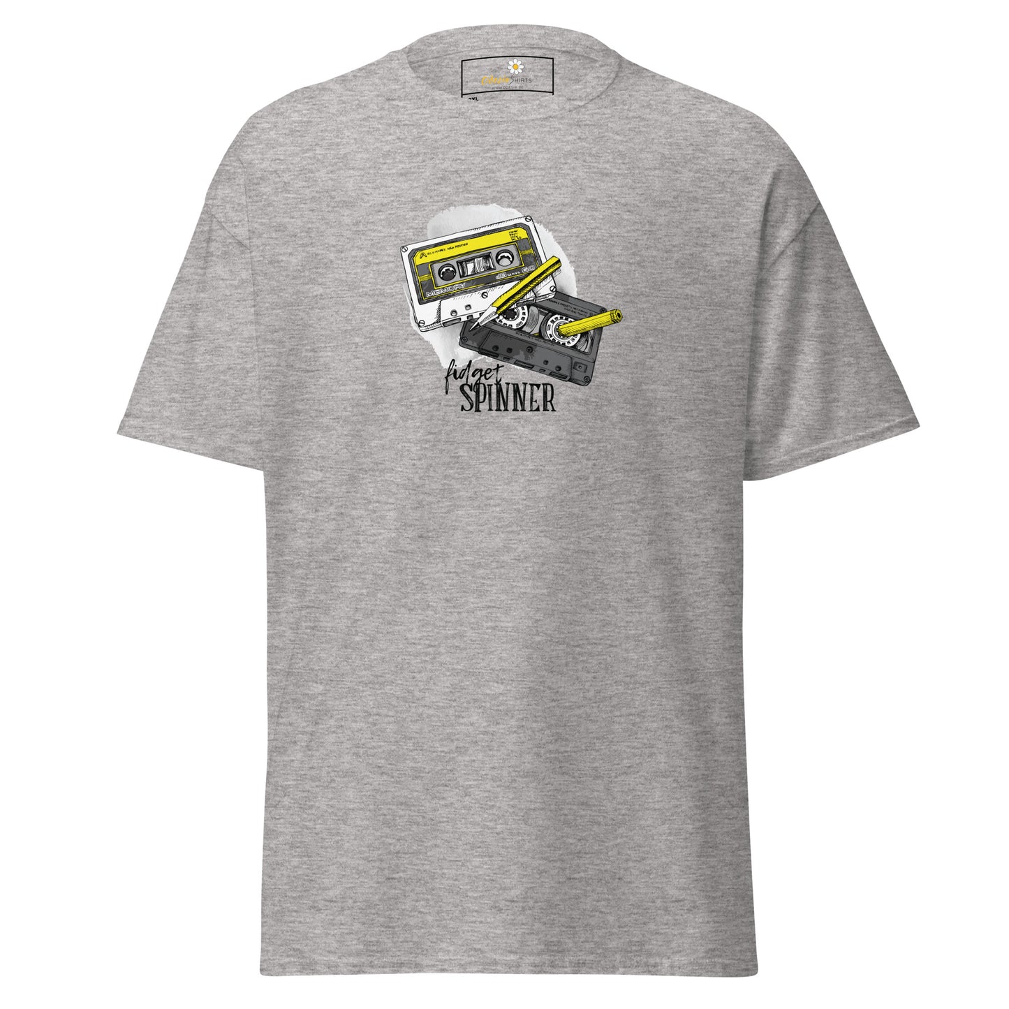 Unisex classic t-shirt - MUSIC TAPE SPINNER - BIG