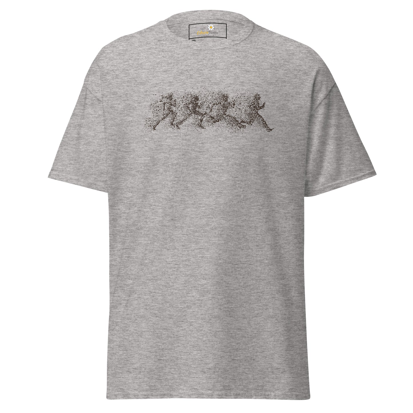 T-shirt classique unisexe - Motif à pois abstraits pour homme - Grande taille
