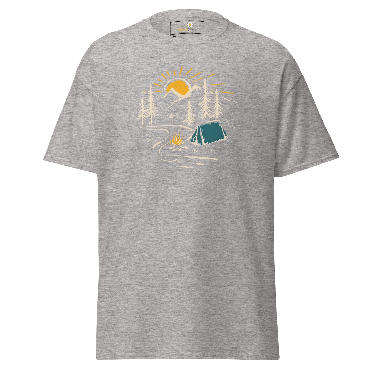 Unisex classic t-shirt - ADVENTURE CAMPFIRE CIRCLE - BIG