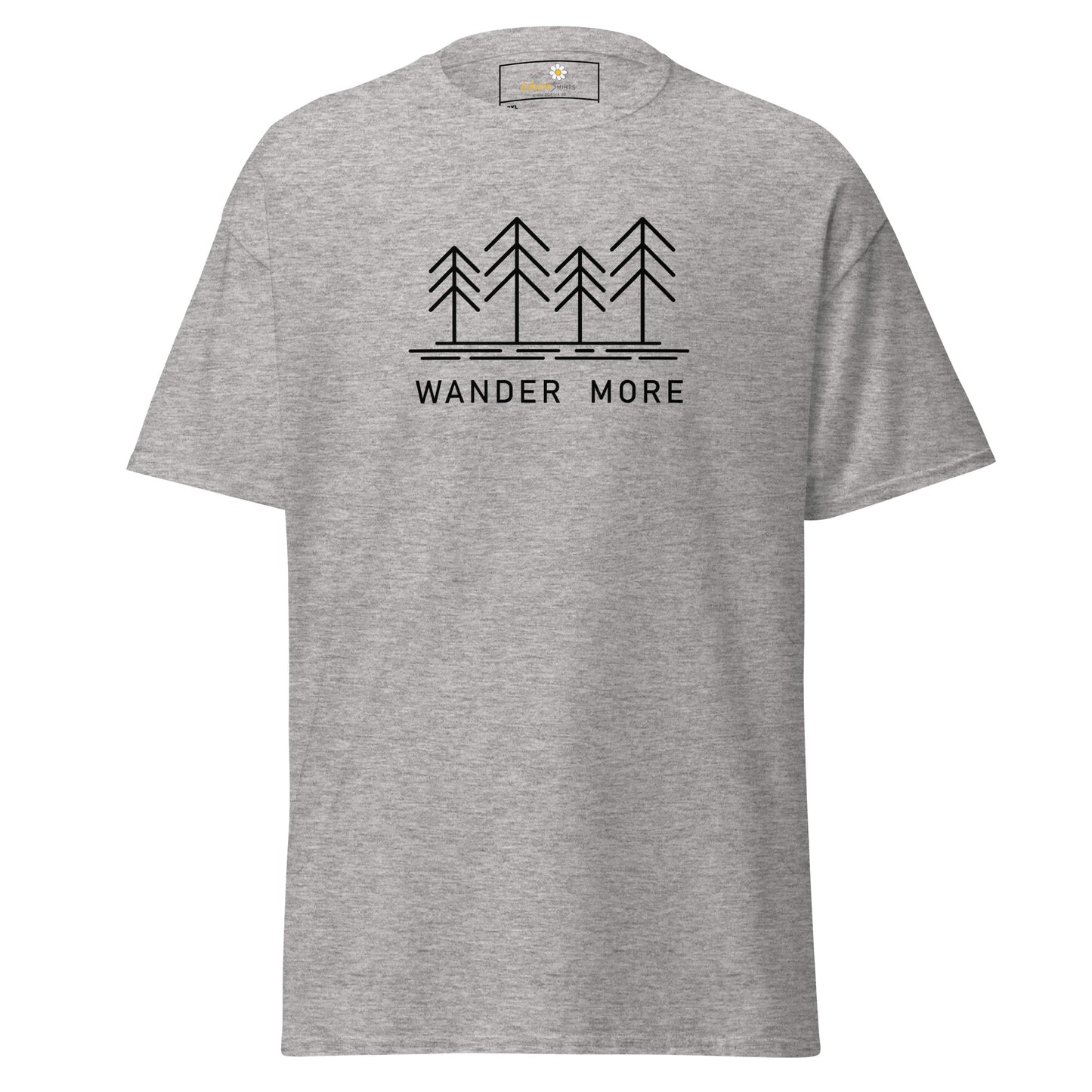 Unisex classic t-shirt - ADVENTURE WANDER MORE - BIG