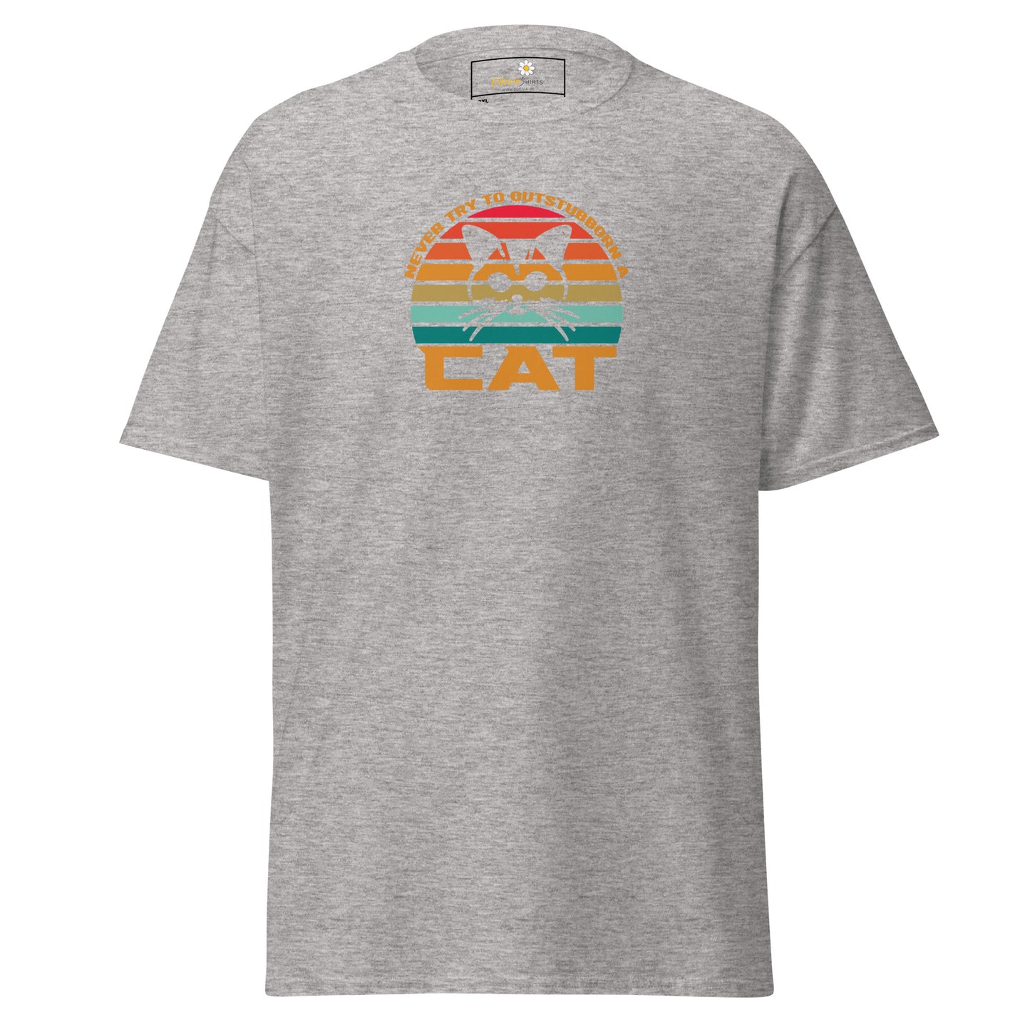 T-shirt classique unisexe - LES ANIMAUX NE TENTENT JAMAIS UN CHAT - GRAND