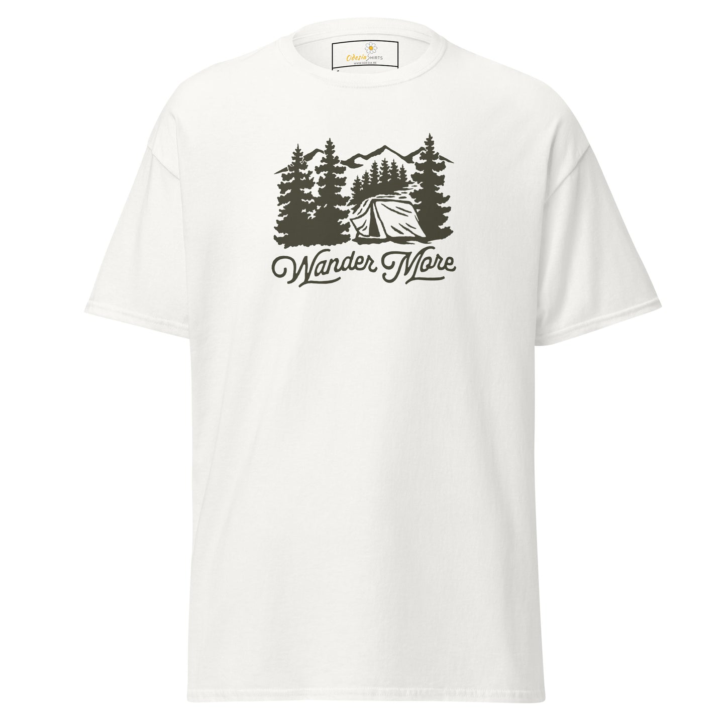 Unisex classic t-shirt - ADVENTURE OUTDOORS WANDER - REGULAR