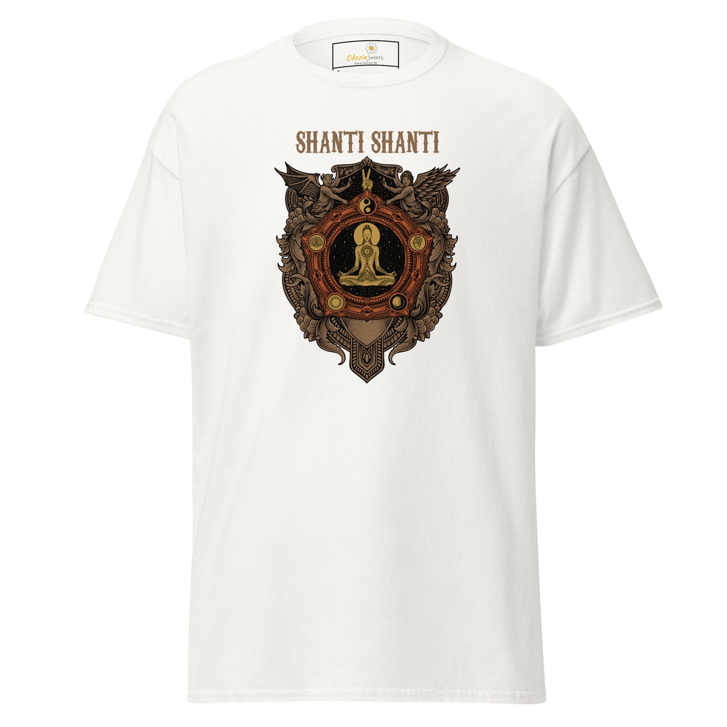 Unisex classic t-shirt - SPIRITUAL SHANTI SHANTI - REGULAR